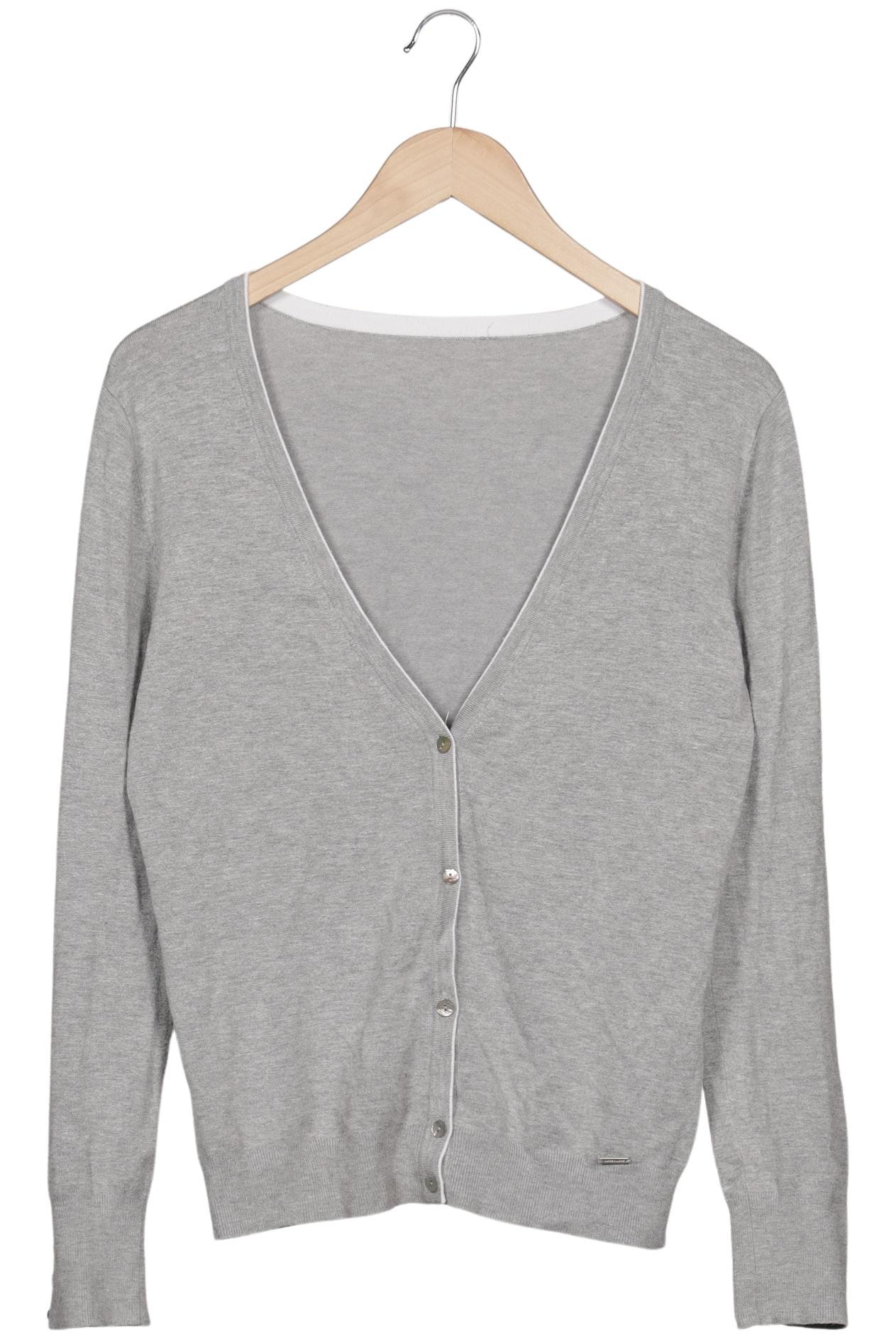 

More & More Damen Strickjacke, grau, Gr. 40