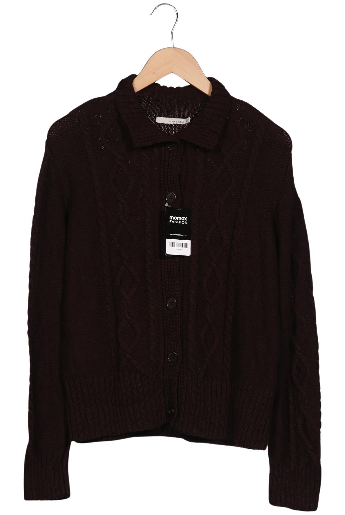 

More & More Damen Strickjacke, braun, Gr. 42