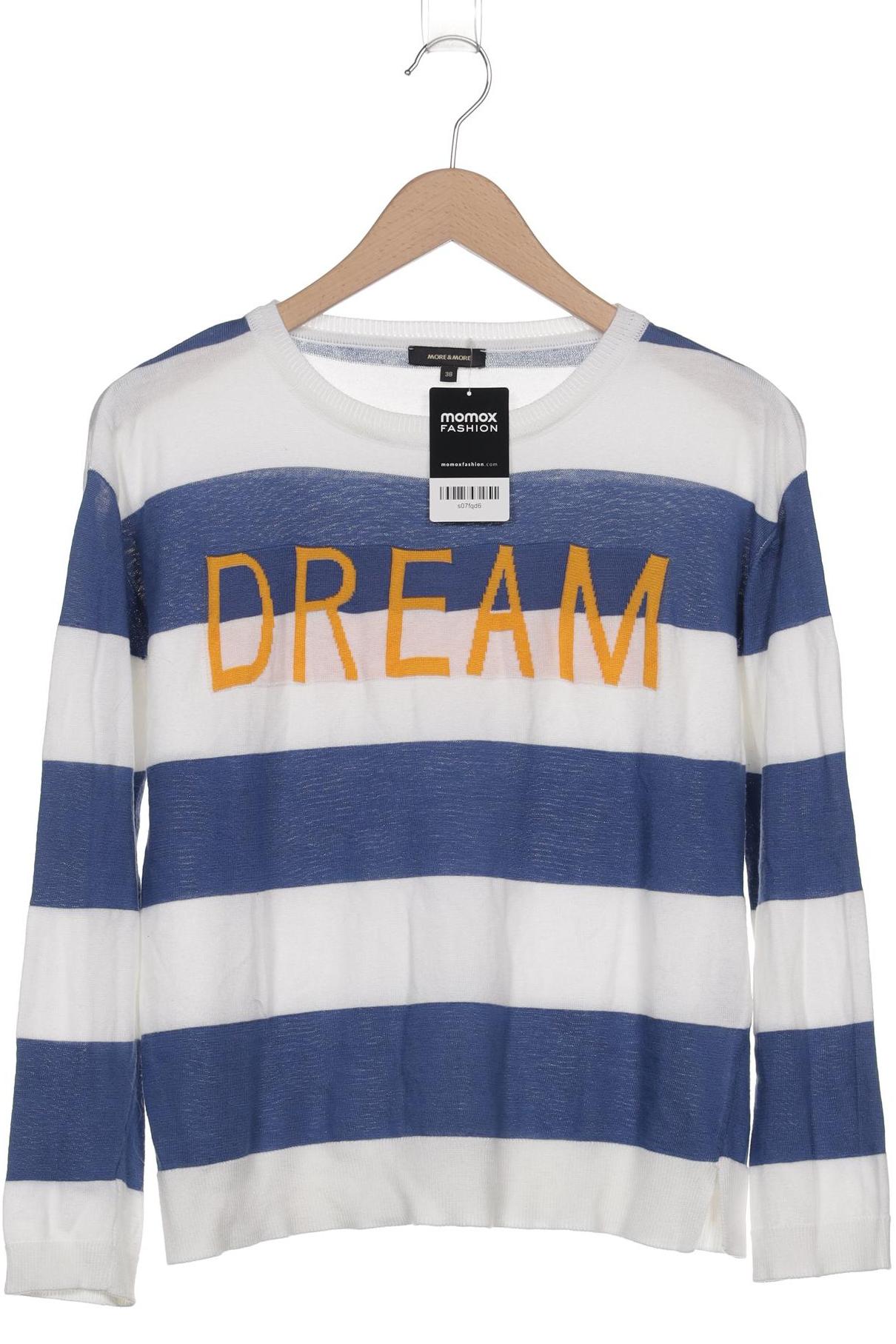 

More & More Damen Pullover, blau, Gr. 38