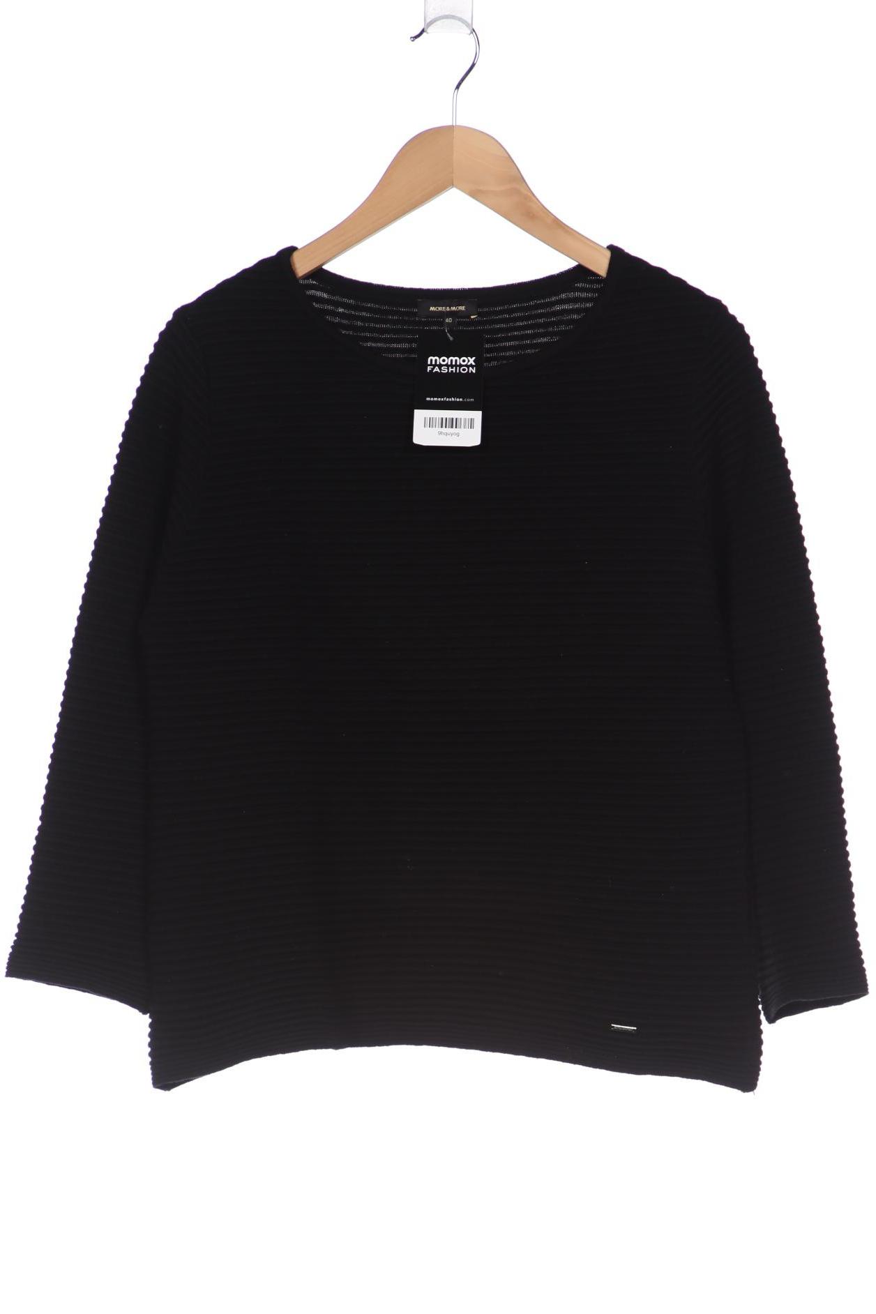 

More & More Damen Pullover, schwarz