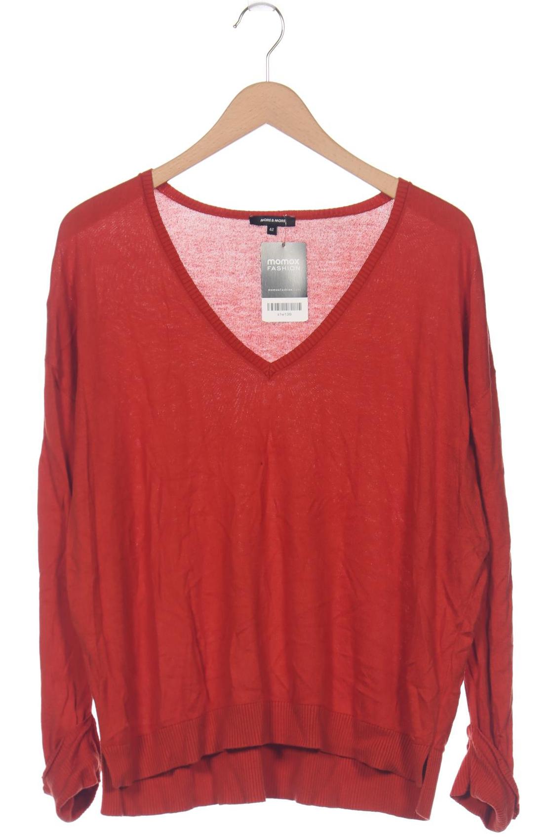 

More & More Damen Pullover, rot, Gr. 42