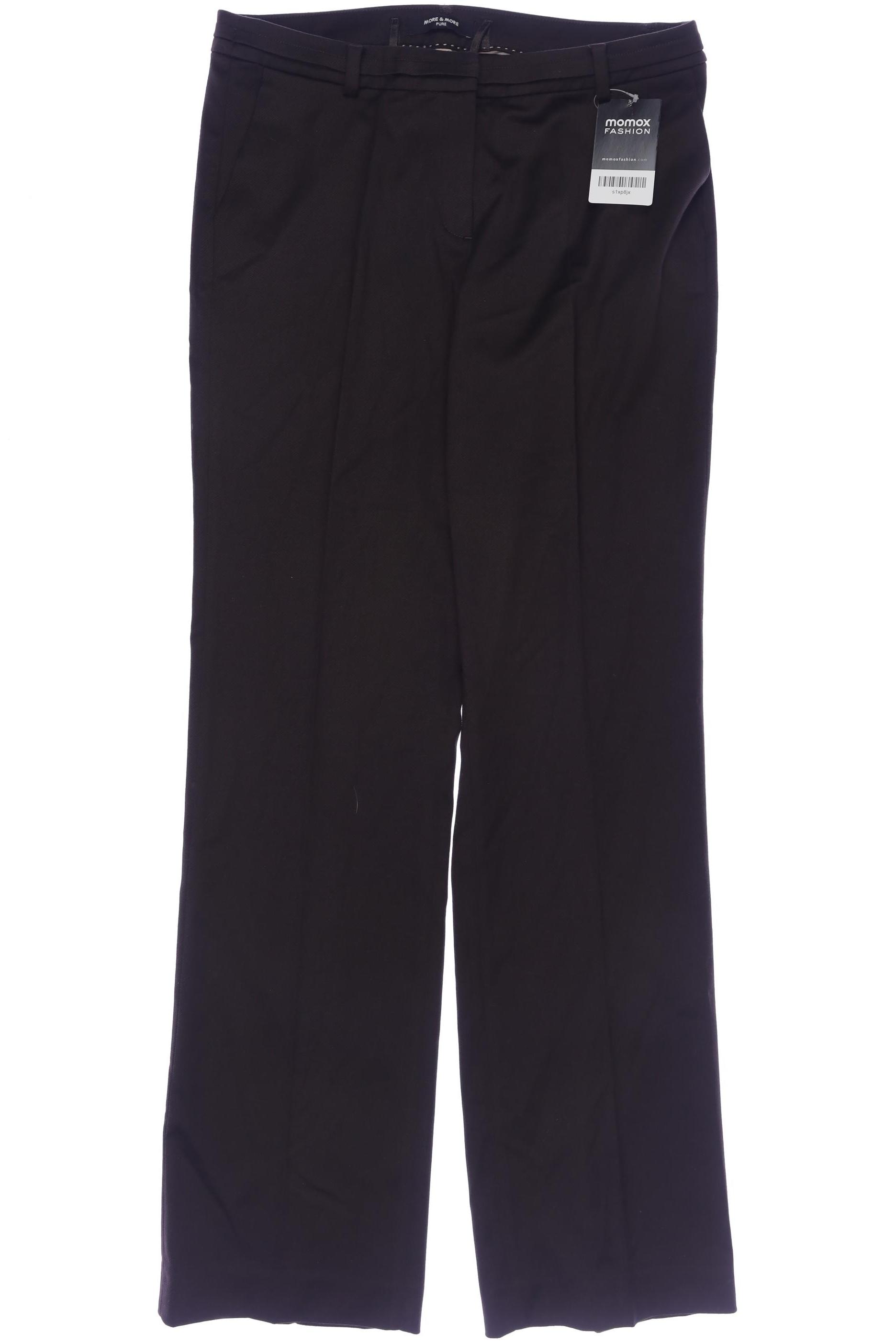 

More & More Damen Stoffhose, braun, Gr. 36