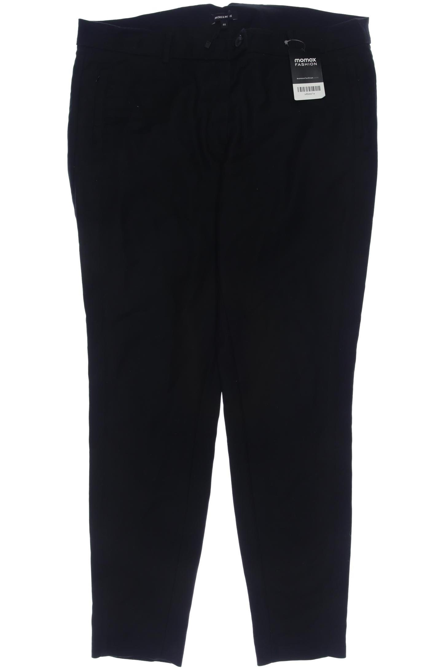 

More & More Damen Stoffhose, schwarz, Gr. 44