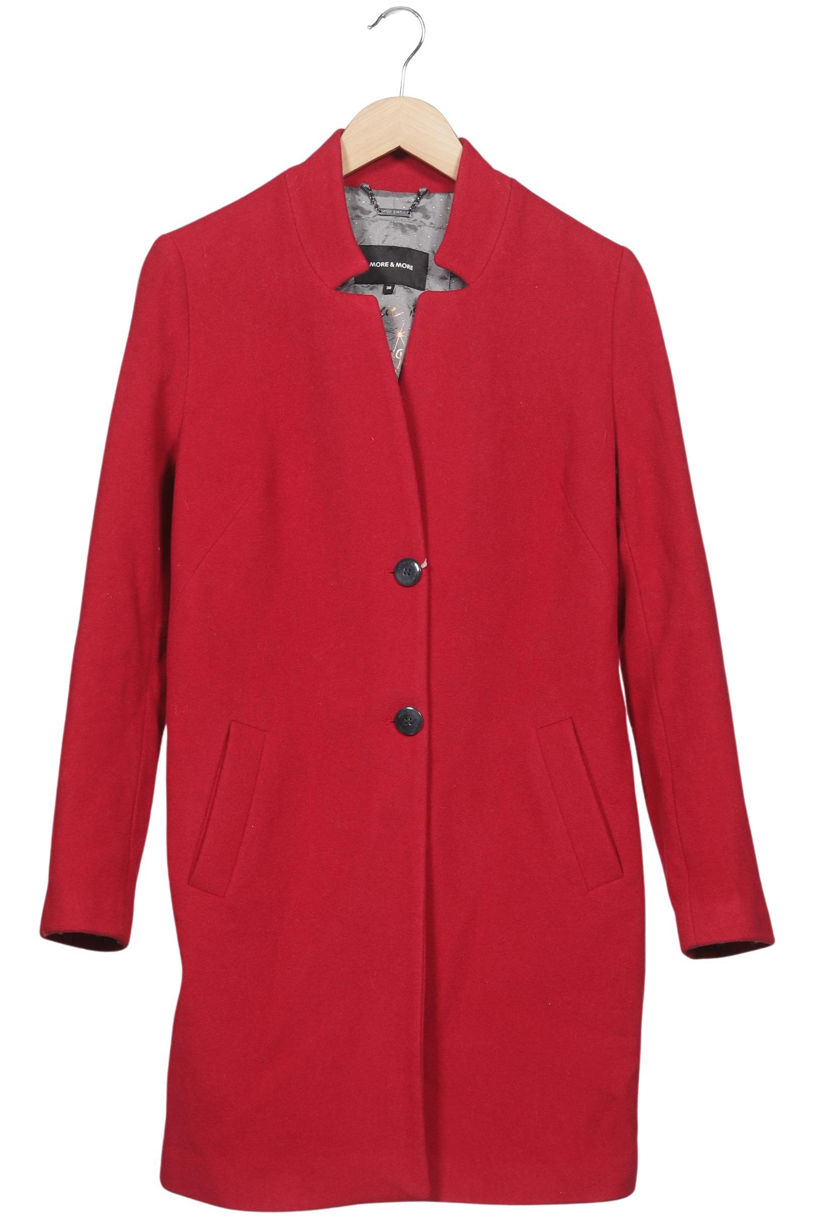 

More & More Damen Mantel, rot, Gr. 38