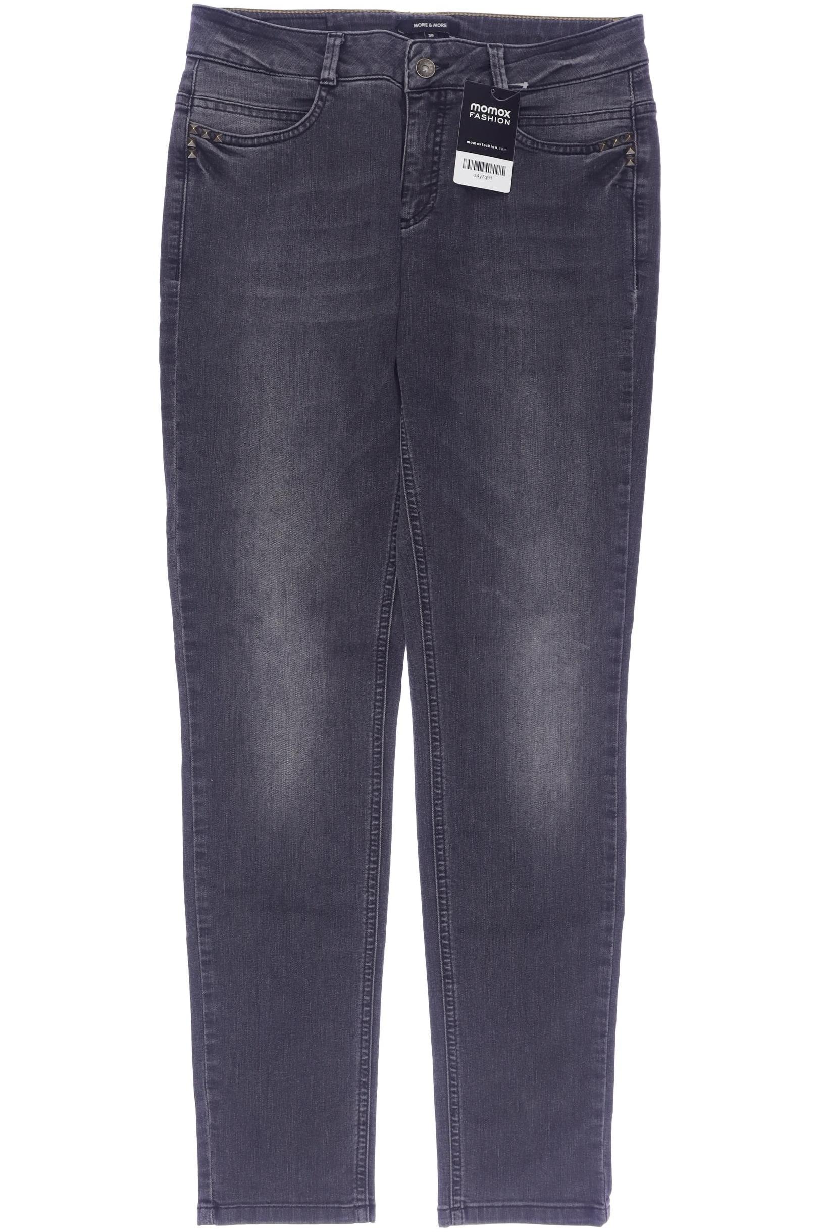 Thumbnail - More &amp; More Damen Jeans, schwarz, Gr. 38