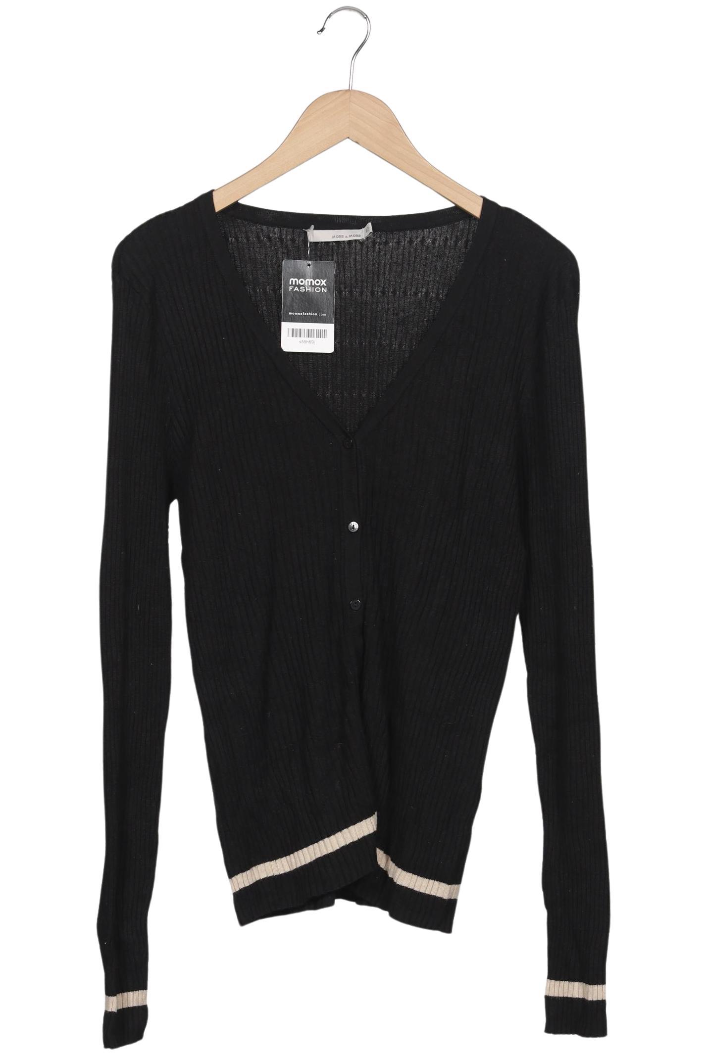 

More & More Damen Strickjacke, schwarz, Gr. 42