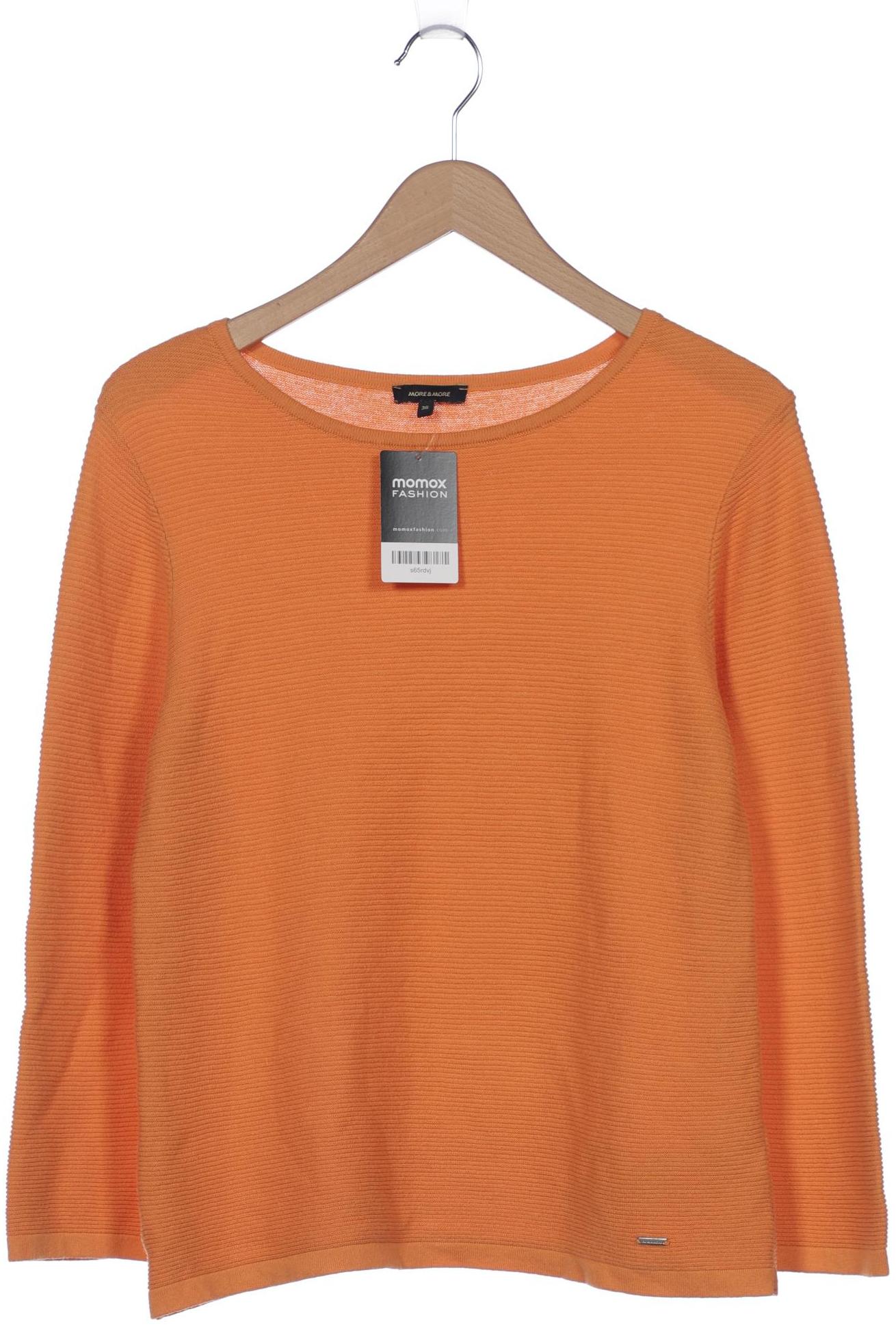 

More & More Damen Pullover, orange