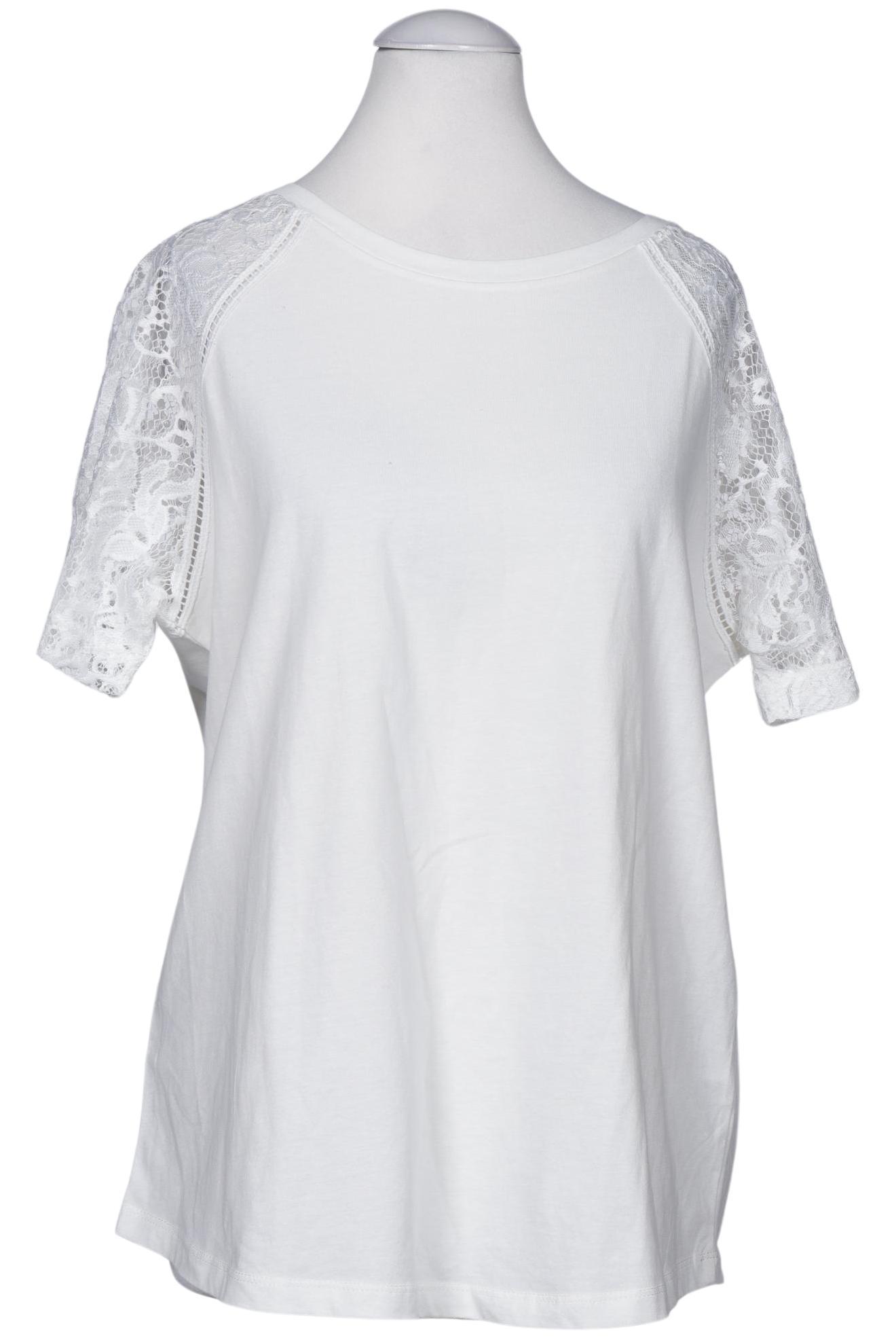

More & More Damen T-Shirt, cremeweiß, Gr. 36