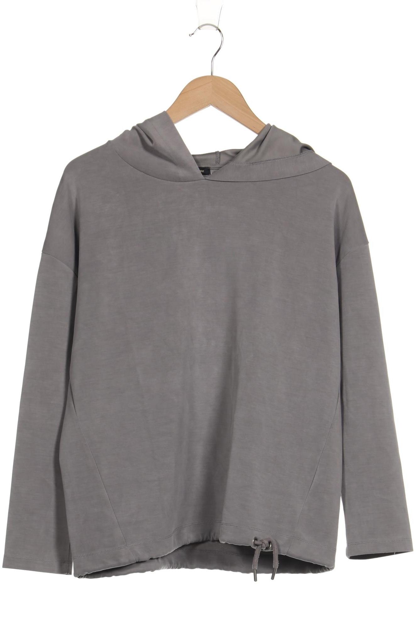 

More & More Damen Kapuzenpullover, grau, Gr. 38