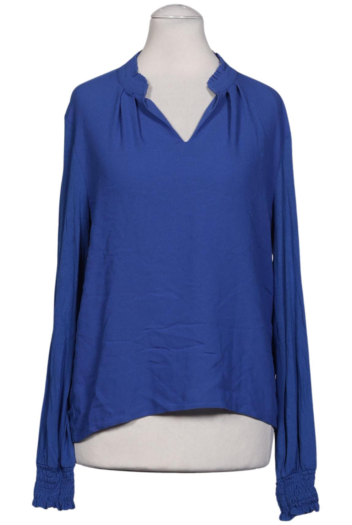 

More & More Damen Bluse, blau, Gr. 34