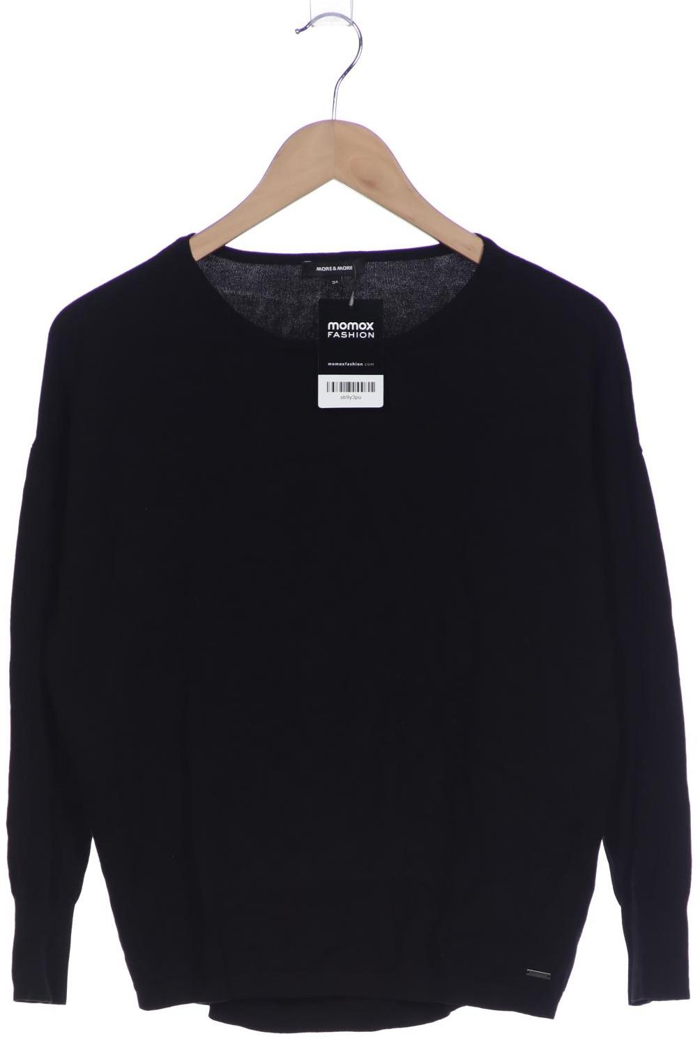 

More & More Damen Pullover, schwarz, Gr. 34
