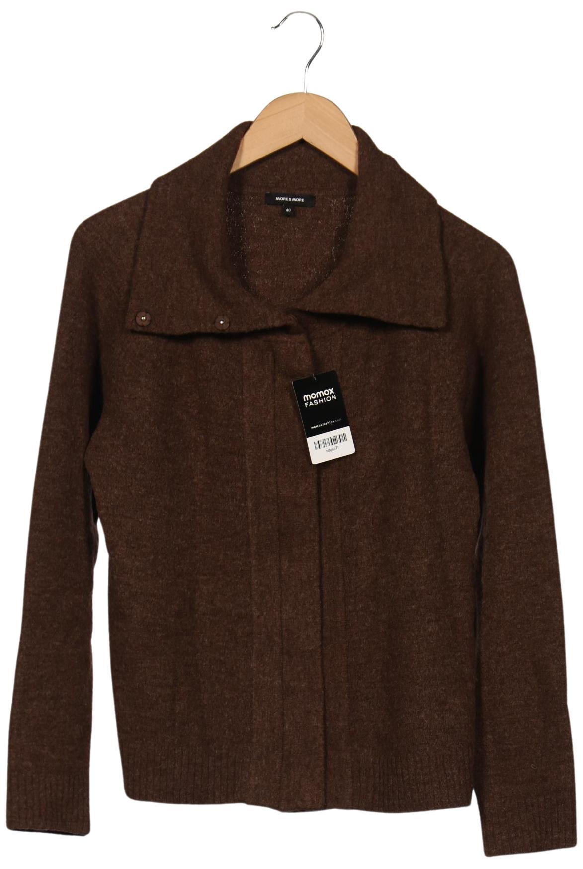 

More & More Damen Strickjacke, braun, Gr. 40