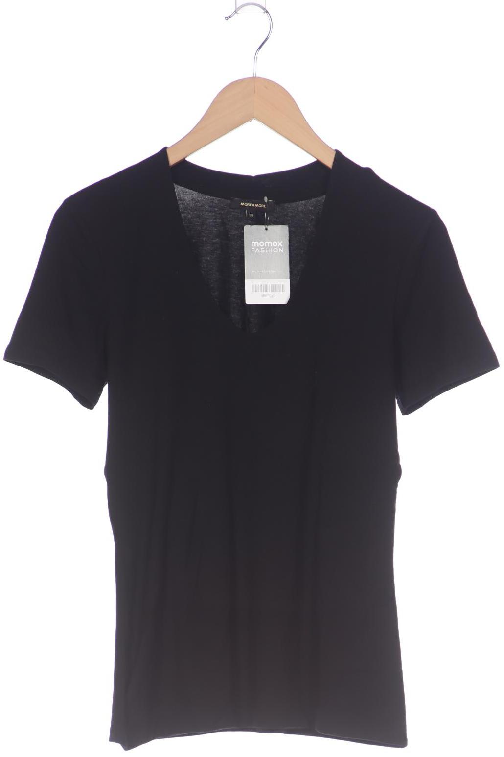 

More & More Damen T-Shirt, schwarz, Gr. 36