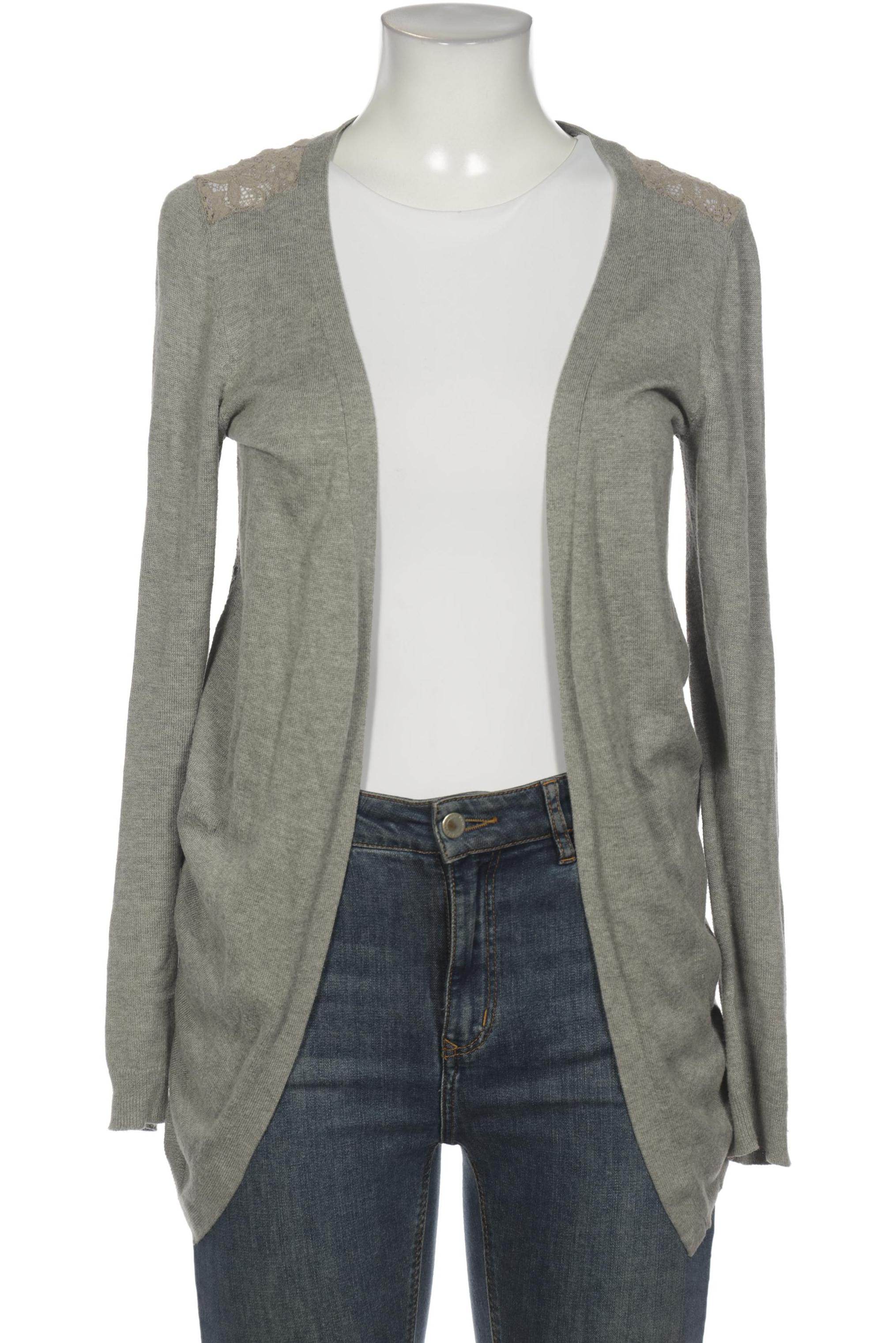 

More & More Damen Strickjacke, grau, Gr. 36