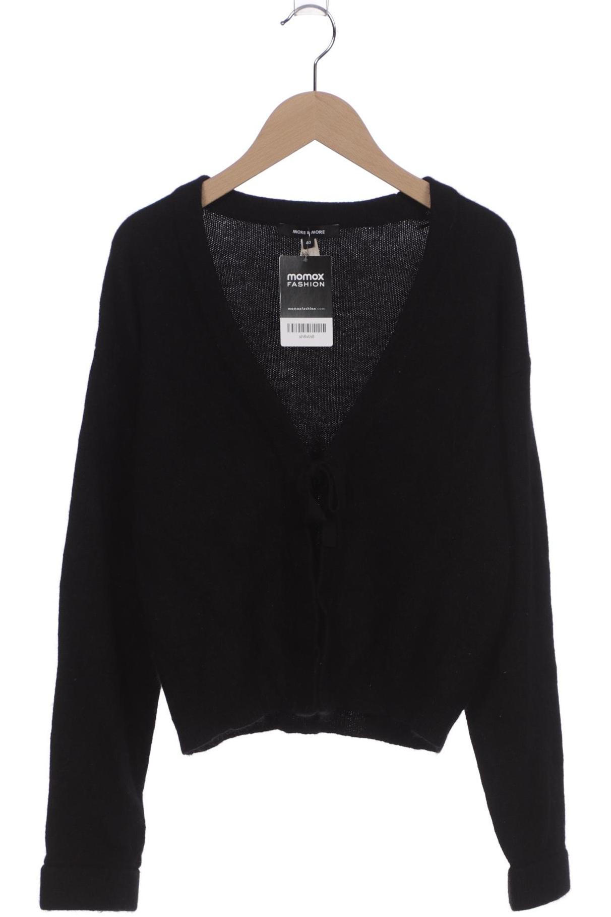 

More & More Damen Strickjacke, schwarz, Gr. 40