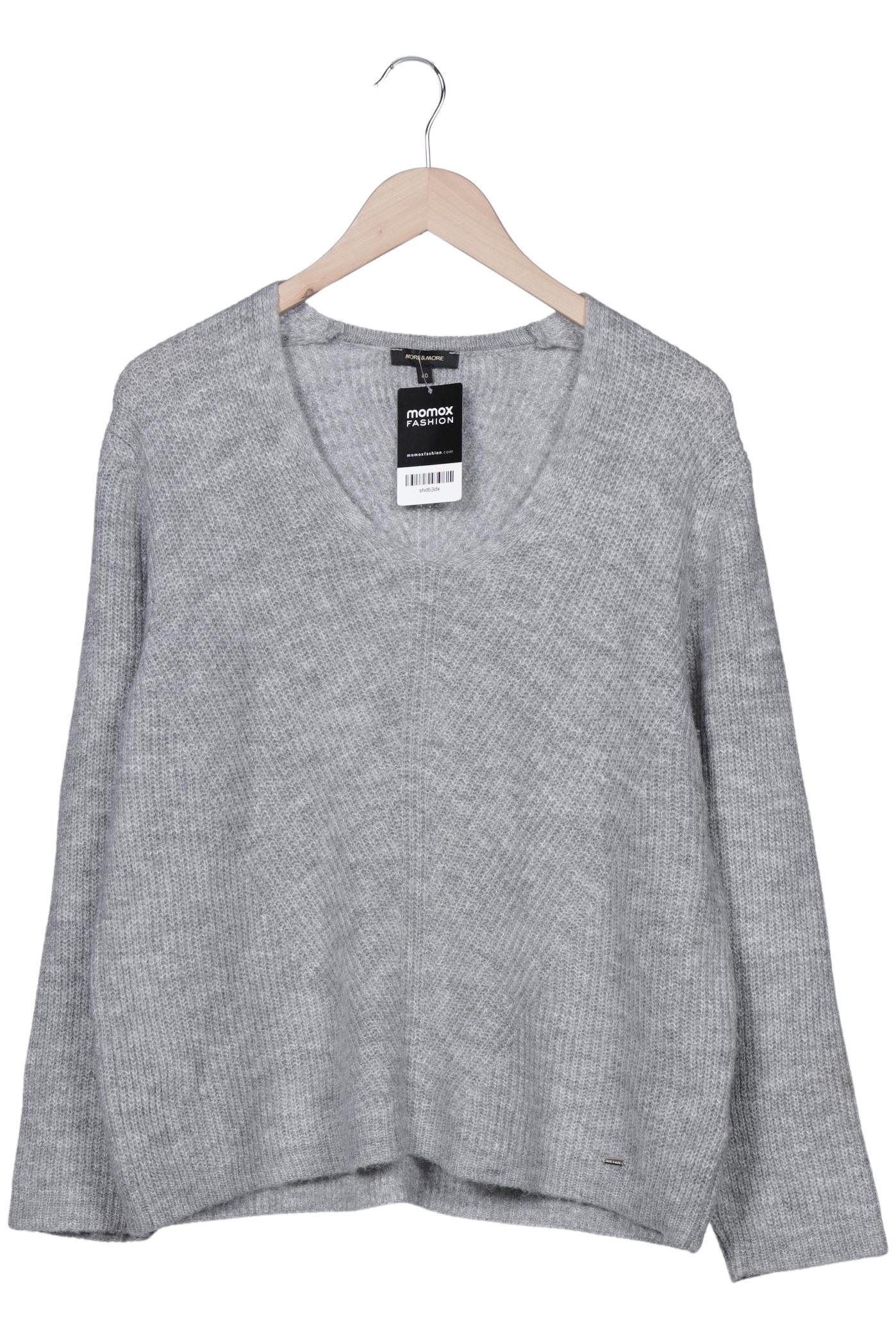

More & More Damen Pullover, grau, Gr. 40