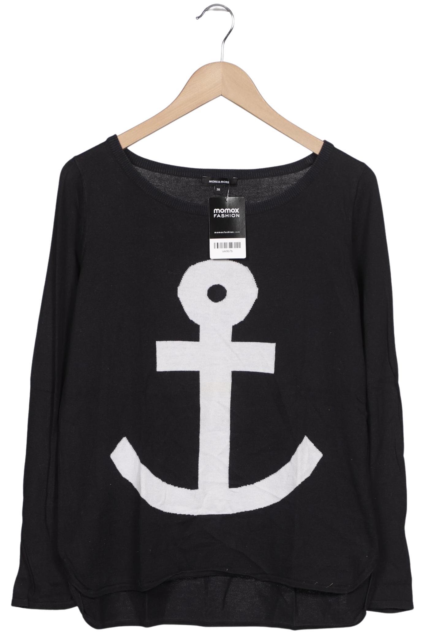 

More & More Damen Pullover, schwarz, Gr. 38