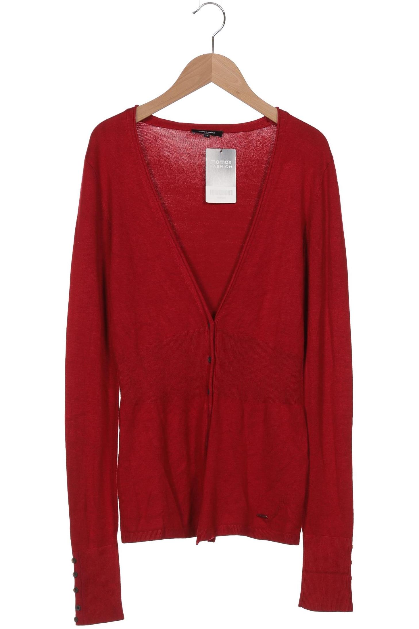 

More & More Damen Strickjacke, rot, Gr. 34