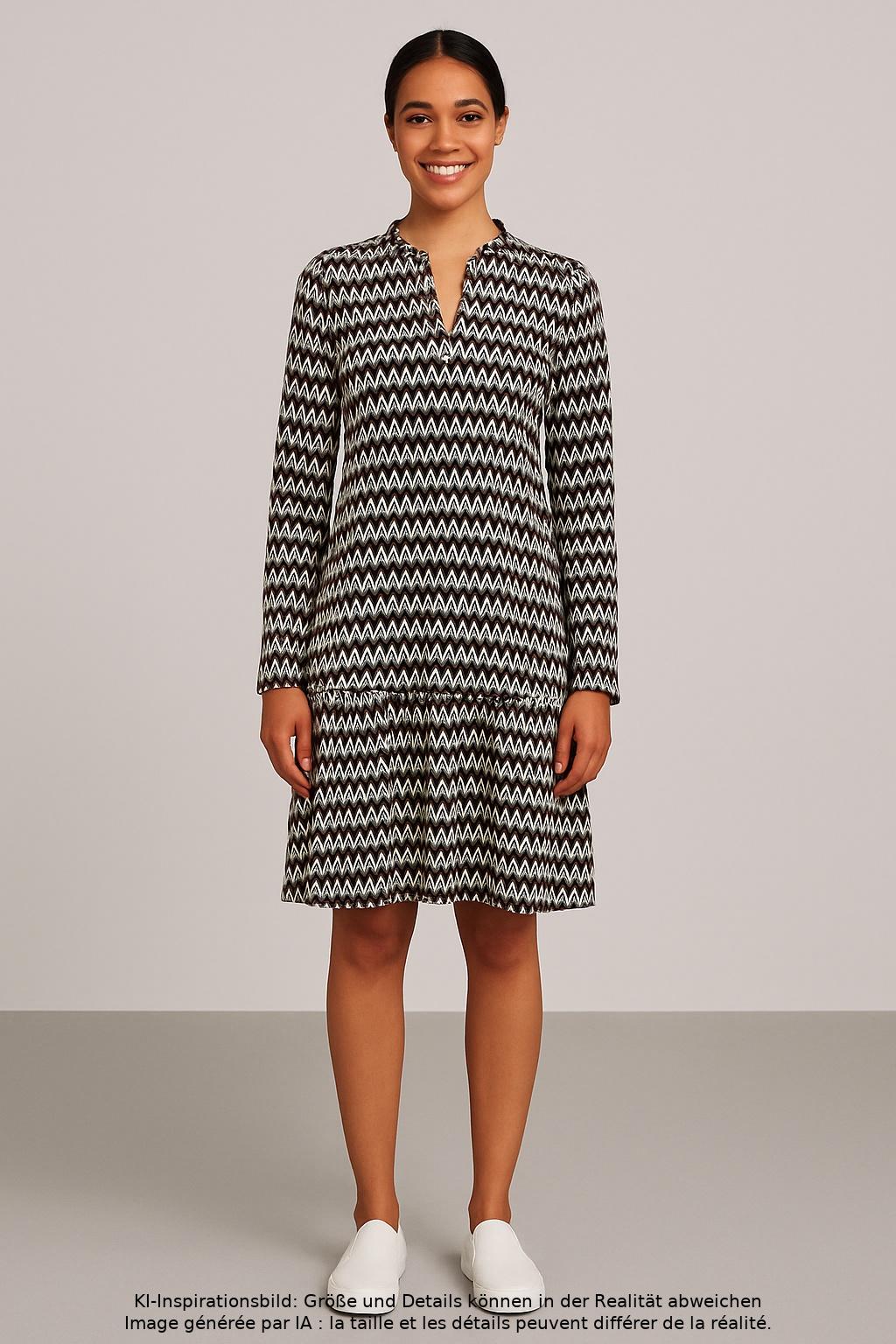 

More & More Damen Kleid, mehrfarbig, Gr. 34