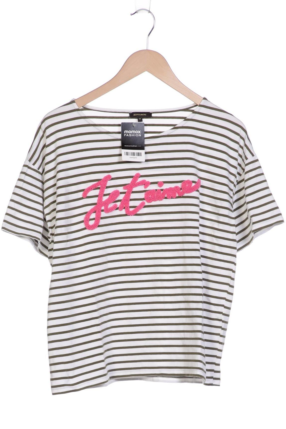 

More & More Damen T-Shirt, weiß, Gr. 38