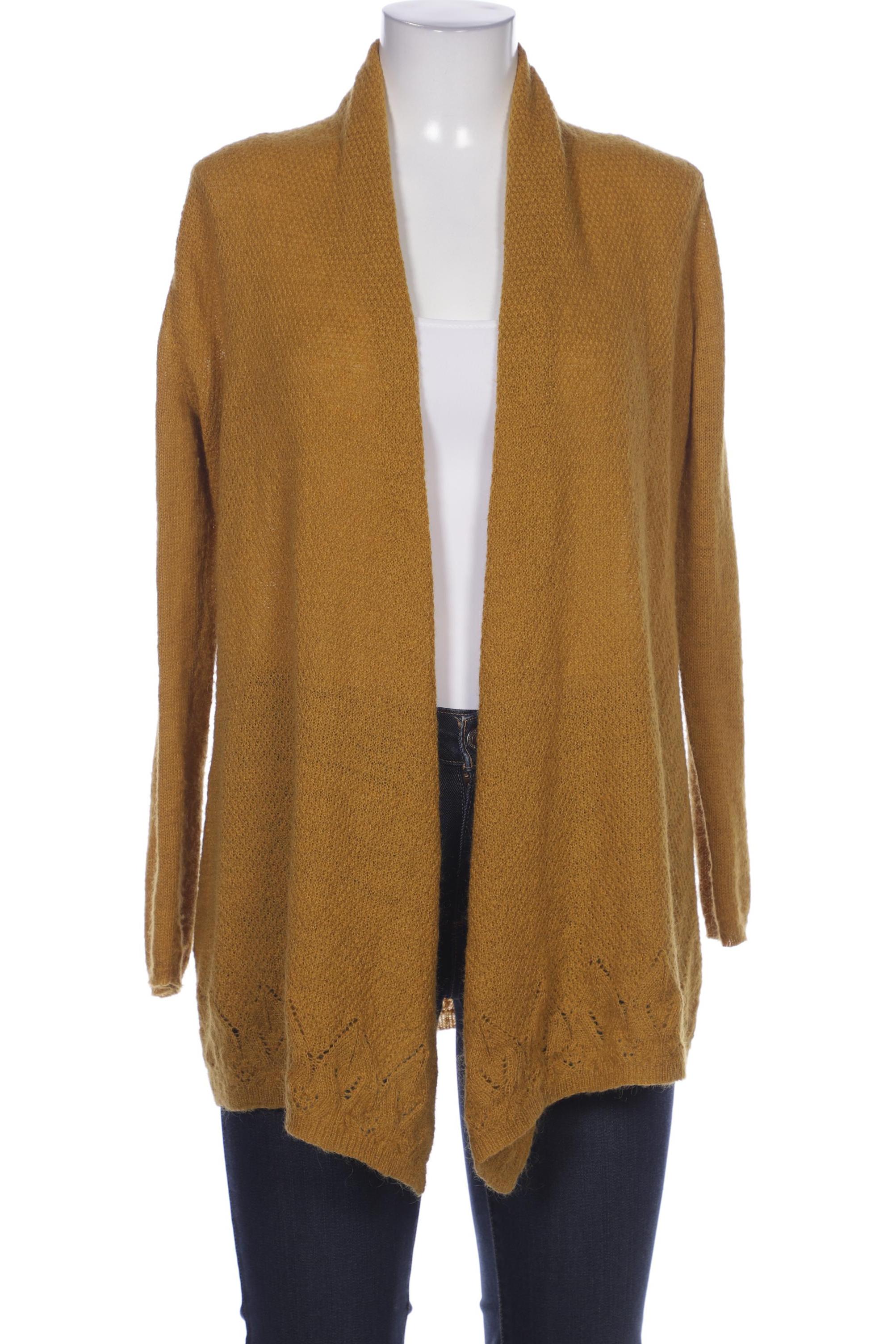 

More & More Damen Strickjacke, gelb, Gr. 38