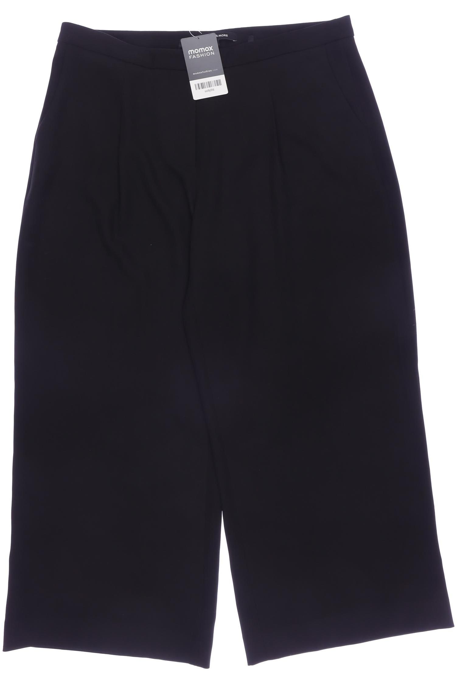 

More & More Damen Stoffhose, schwarz, Gr. 38