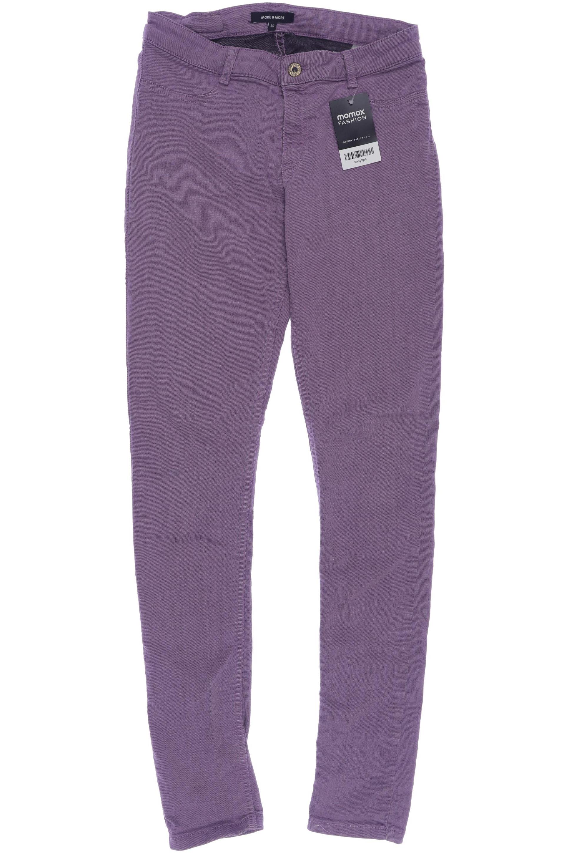 

More & More Damen Jeans, flieder, Gr. 36