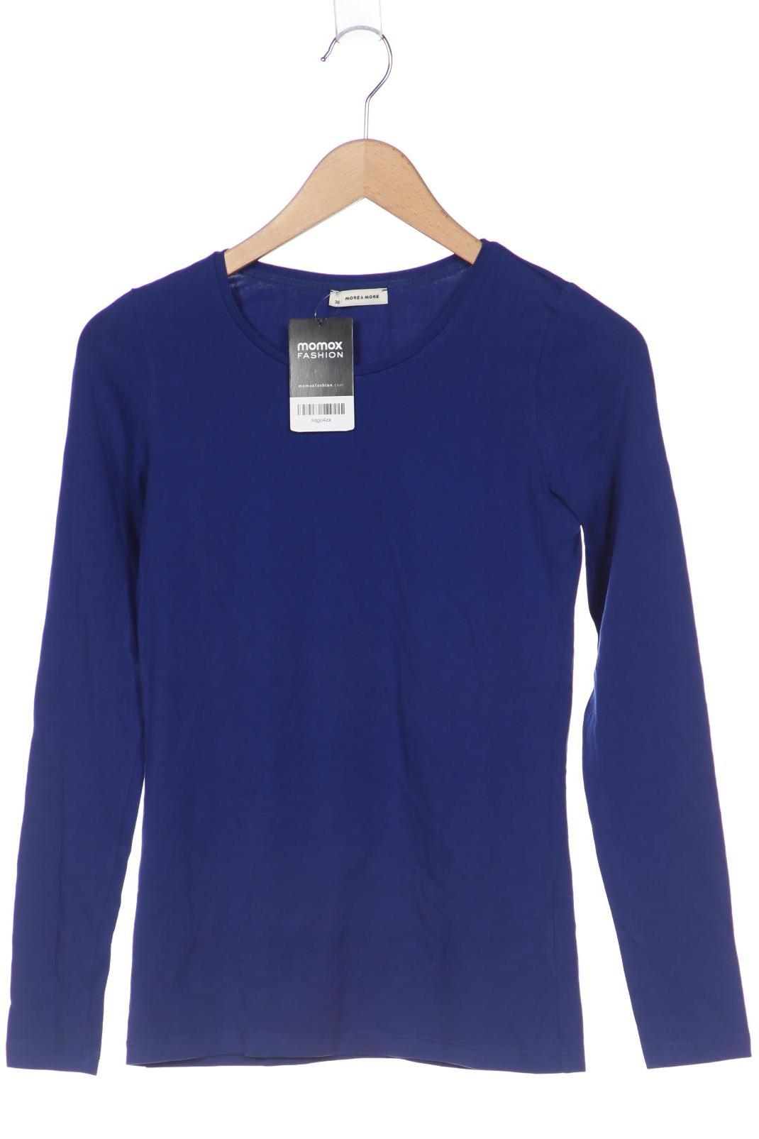 

More & More Damen Langarmshirt, blau