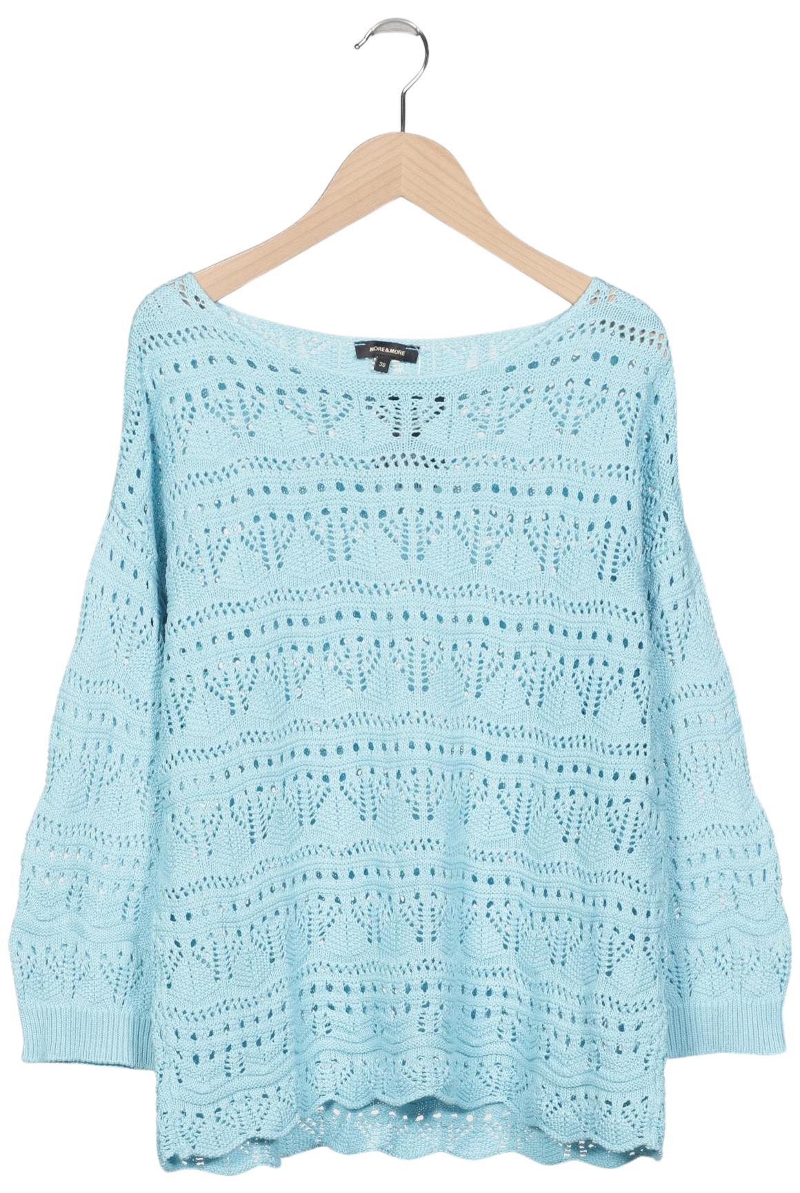 

More & More Damen Pullover, hellblau, Gr. 38