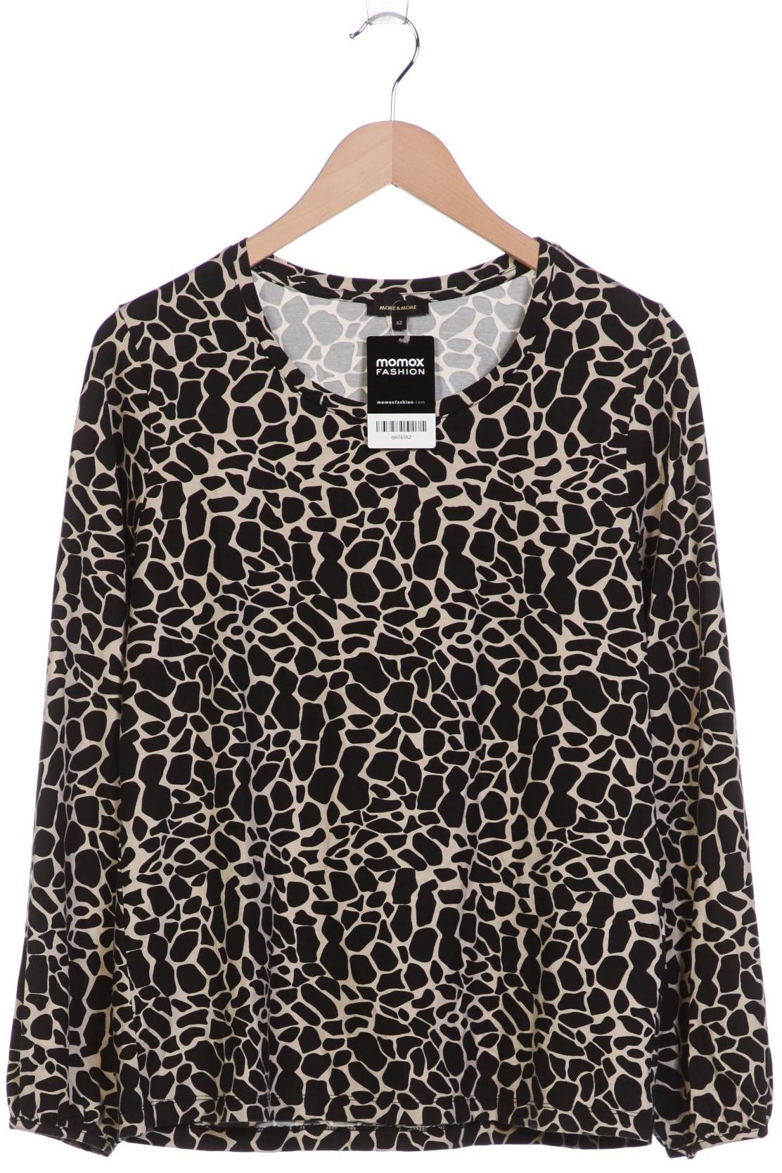 

More & More Damen Langarmshirt, schwarz, Gr. 42