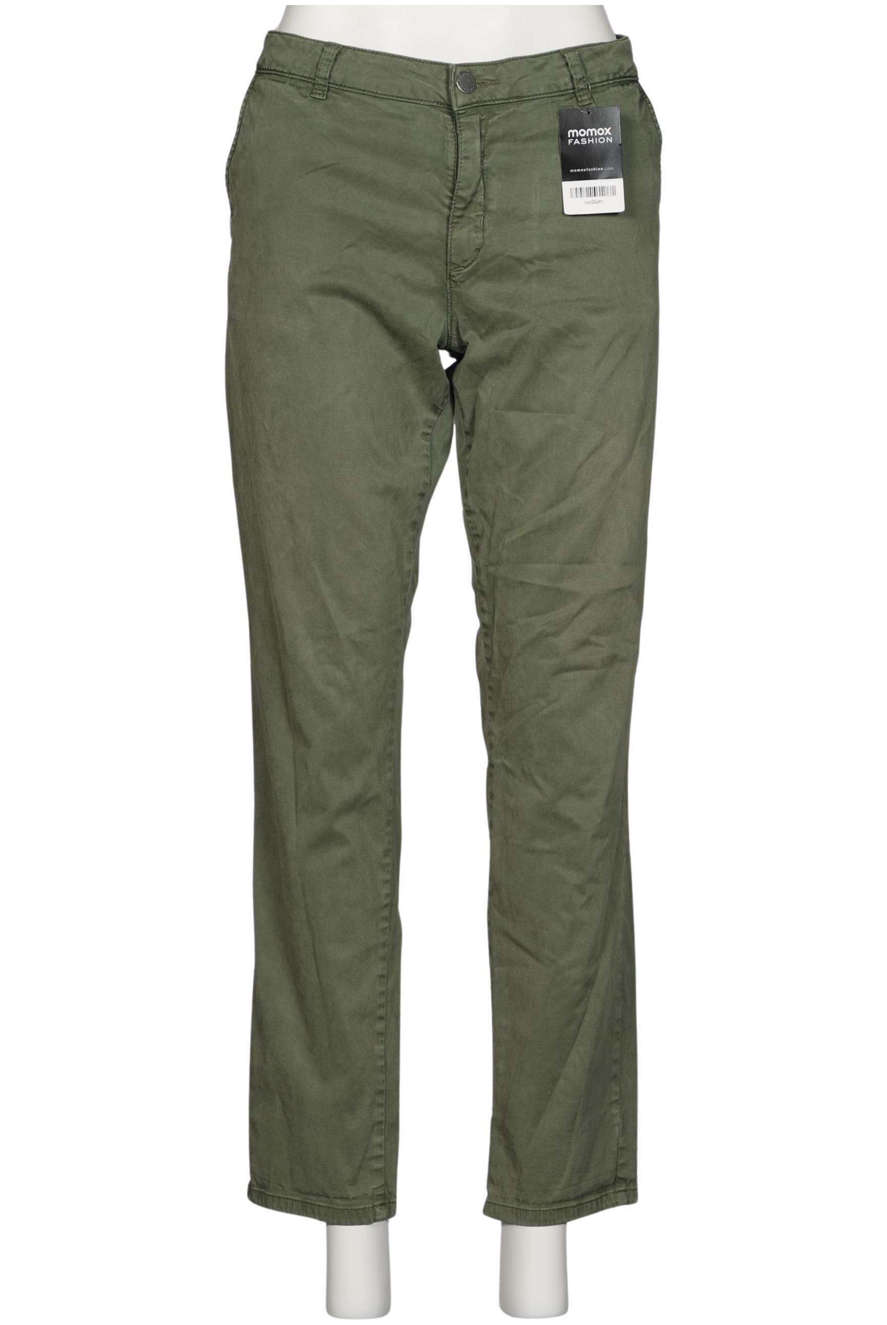 

More & More Damen Stoffhose, grün, Gr. 42