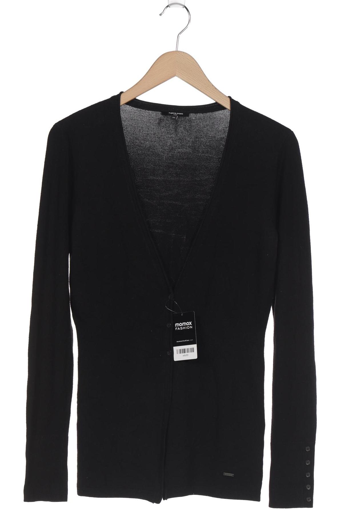 

More & More Damen Strickjacke, schwarz, Gr. 36