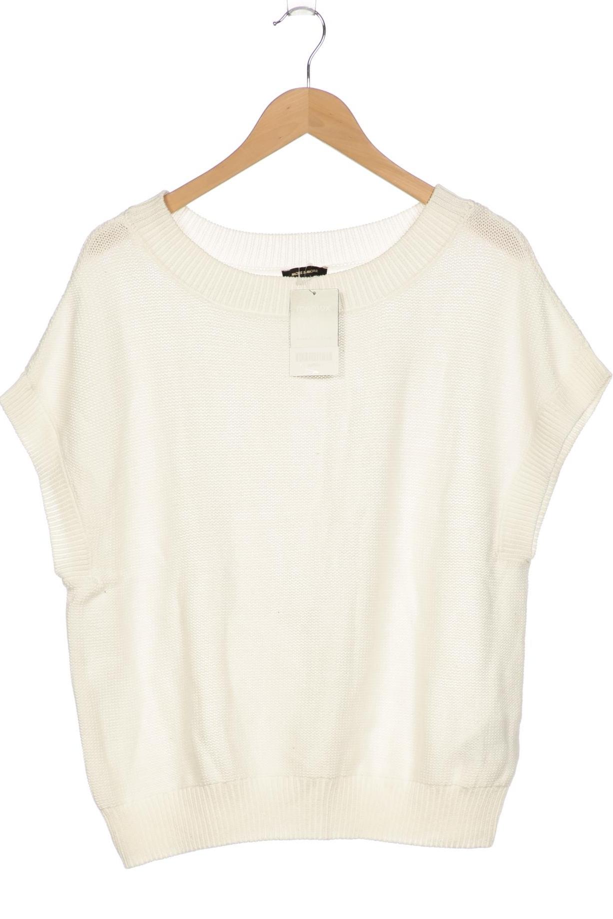 

More & More Damen Pullover, weiß, Gr. 40