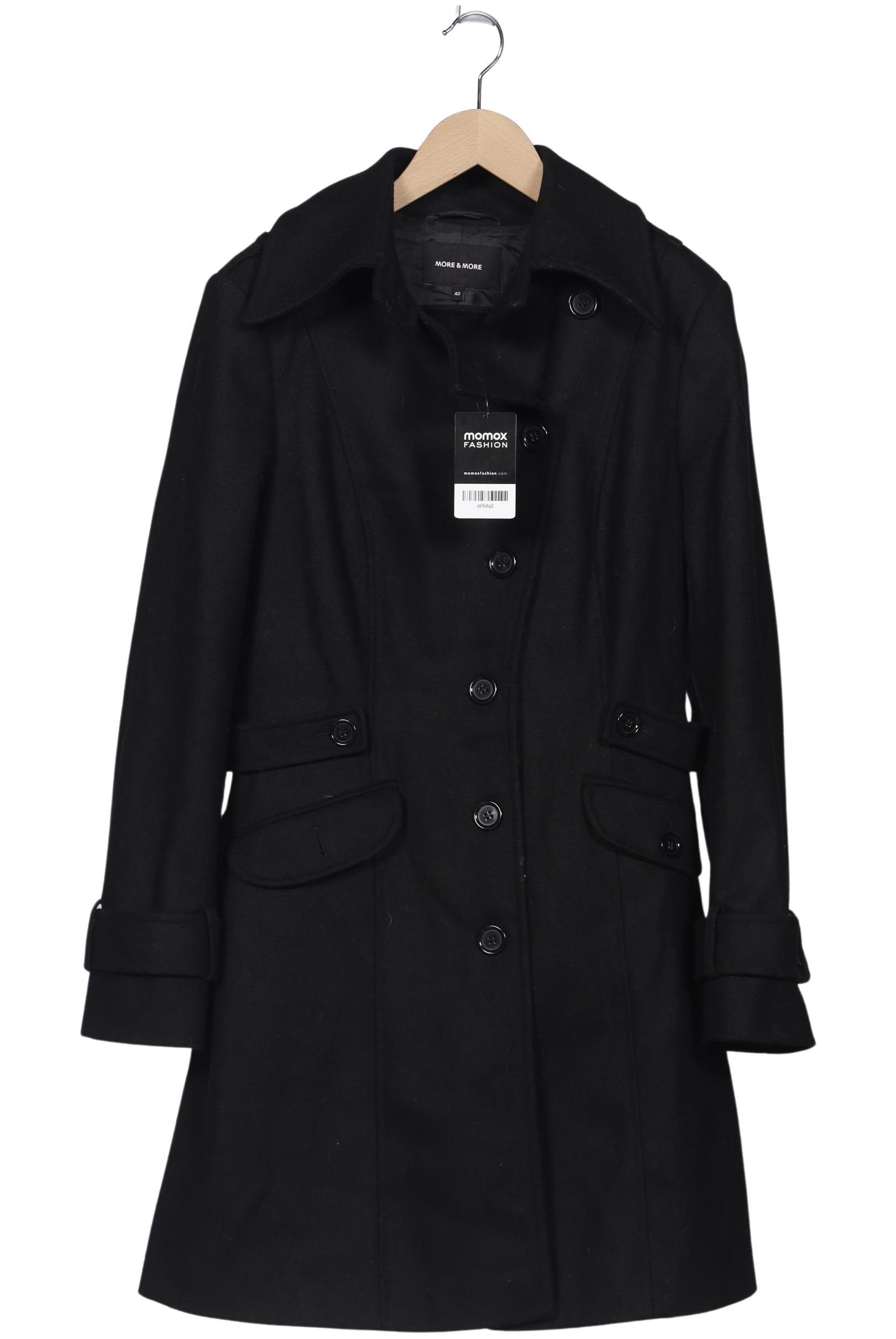 

More & More Damen Mantel, schwarz, Gr. 40