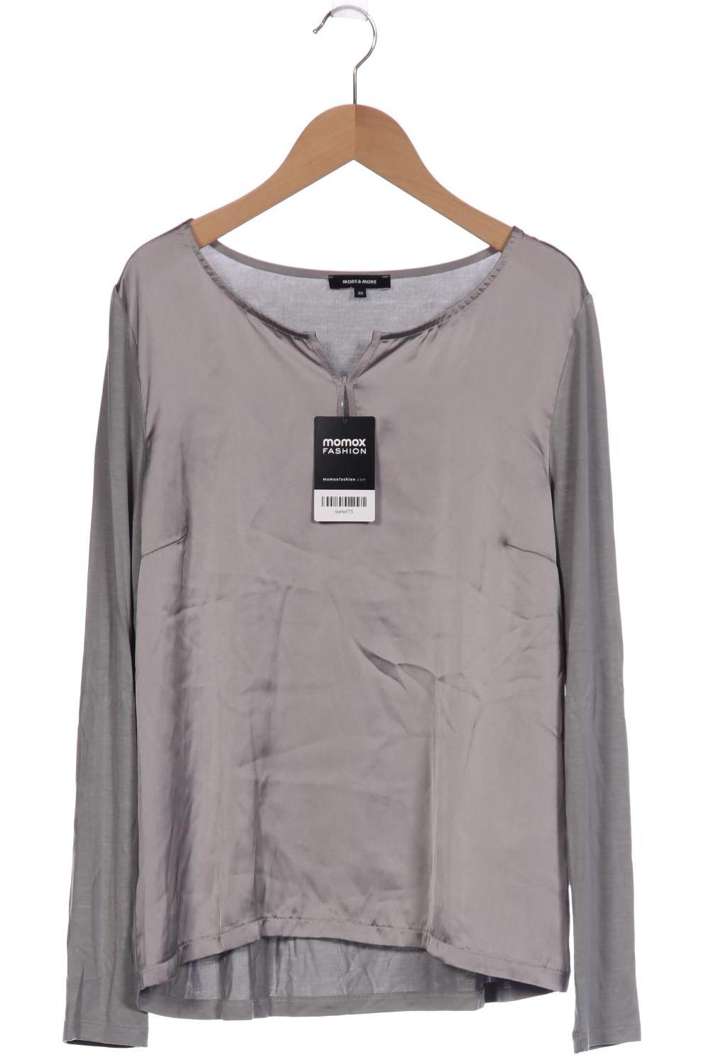 

More & More Damen Langarmshirt, grau