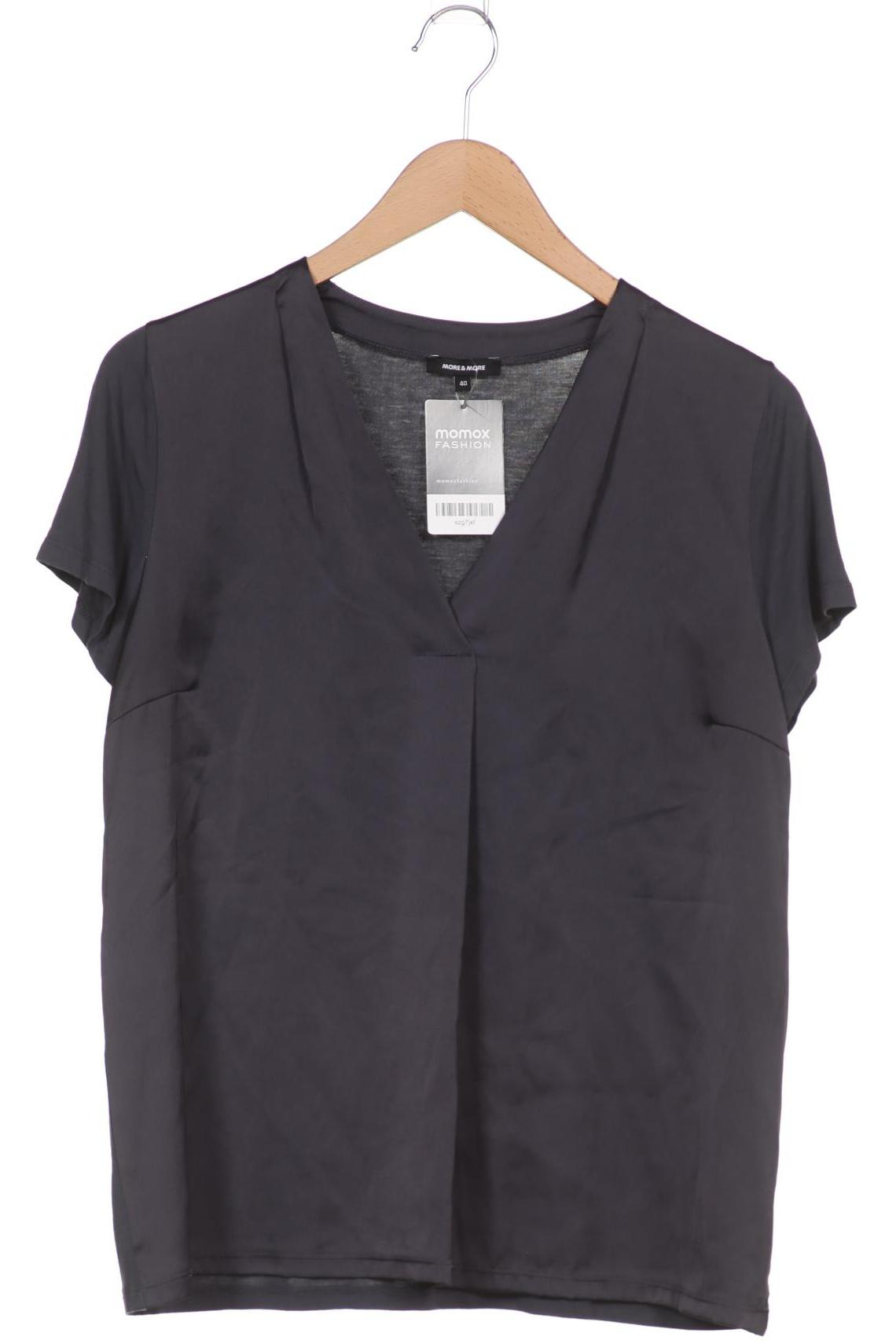 

More & More Damen T-Shirt, grau, Gr. 40