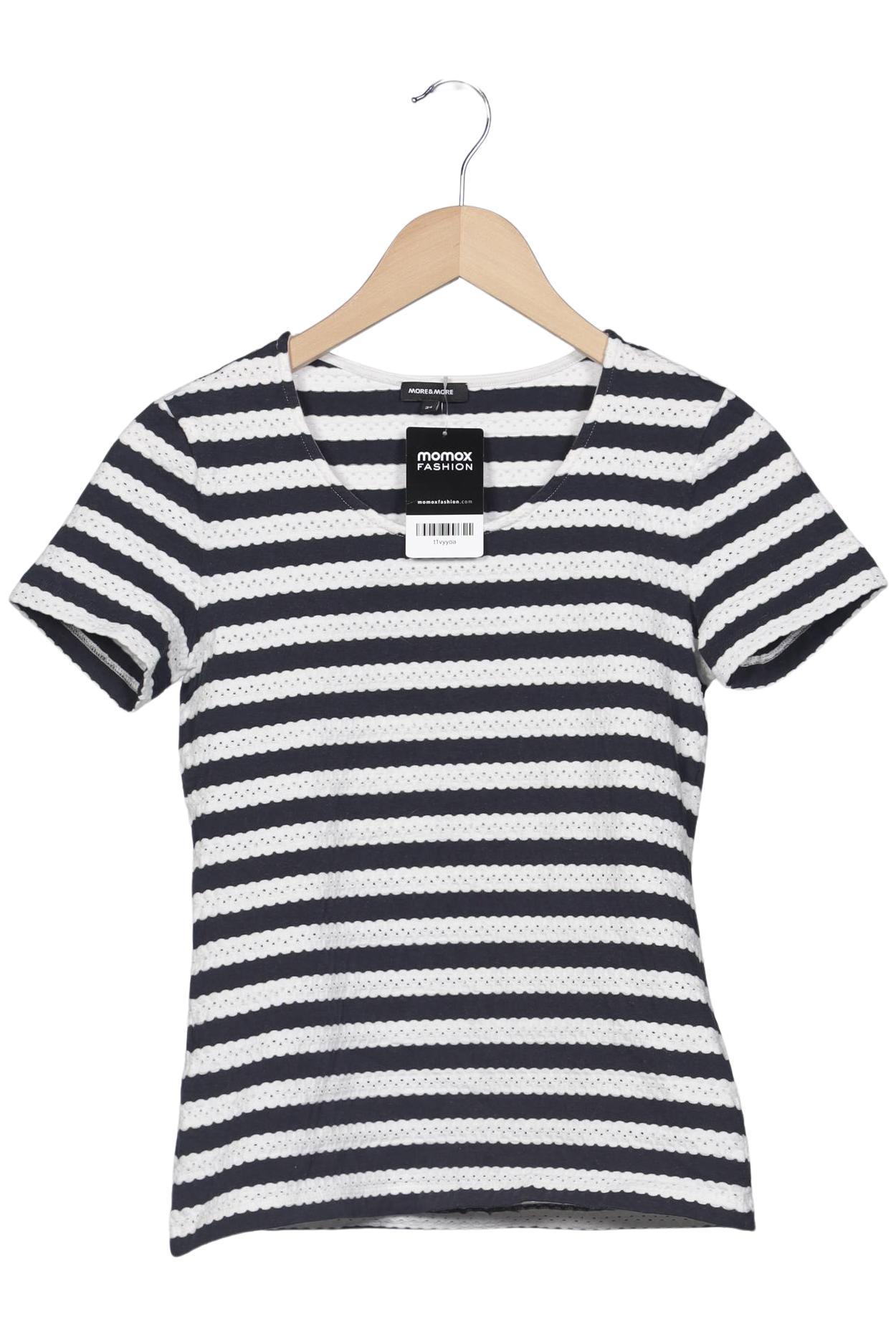 

More & More Damen T-Shirt, marineblau, Gr. 34