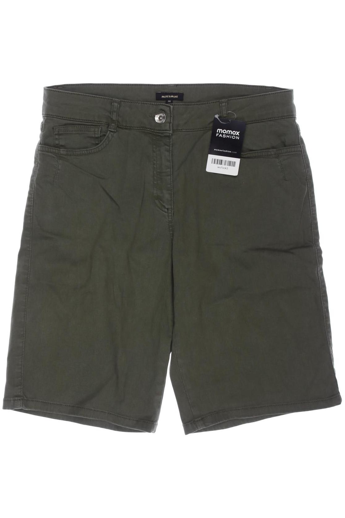 

More & More Damen Shorts, grün, Gr. 36
