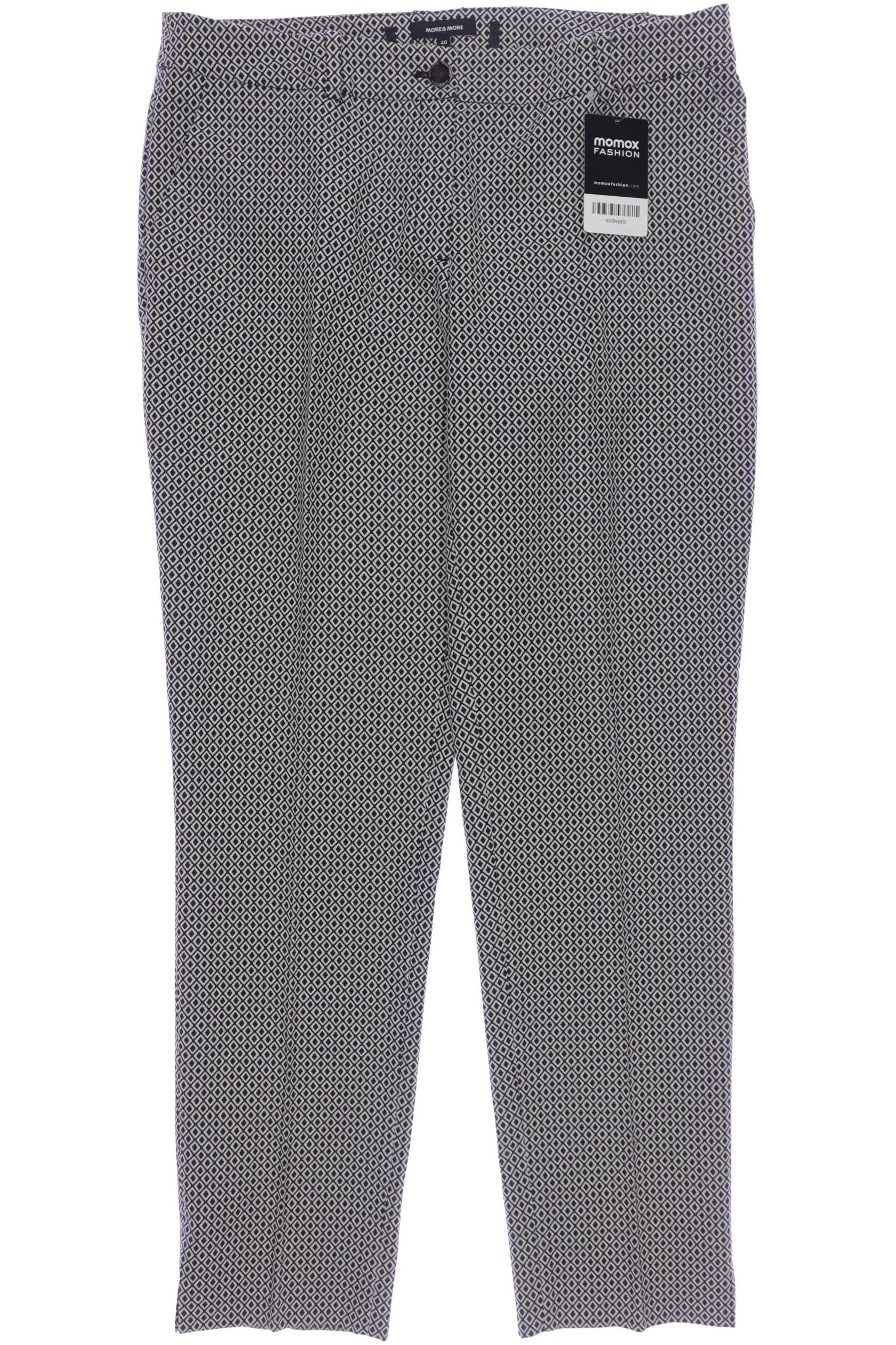 

More & More Damen Stoffhose, schwarz, Gr. 40