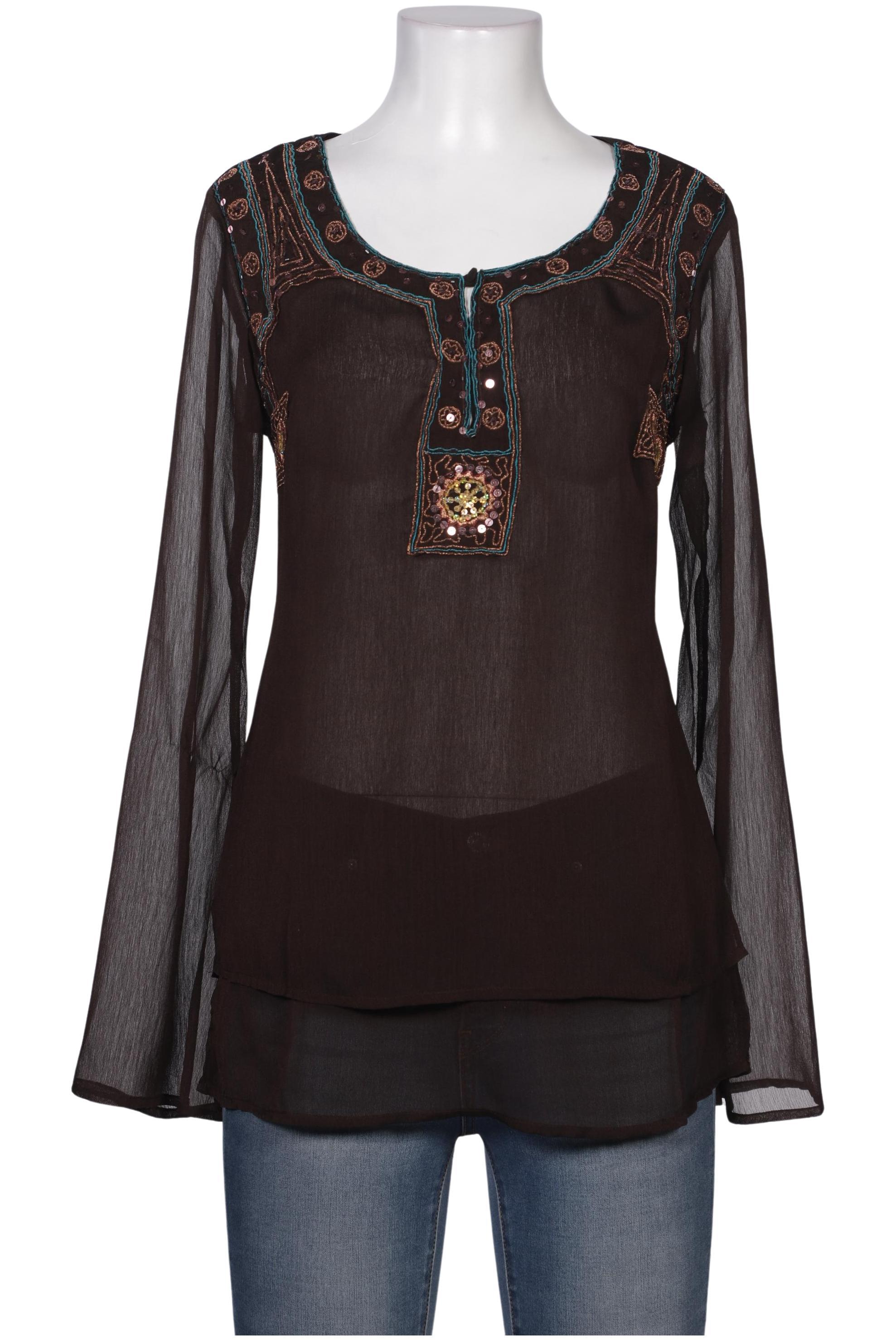 

More & More Damen Bluse, braun, Gr. 38