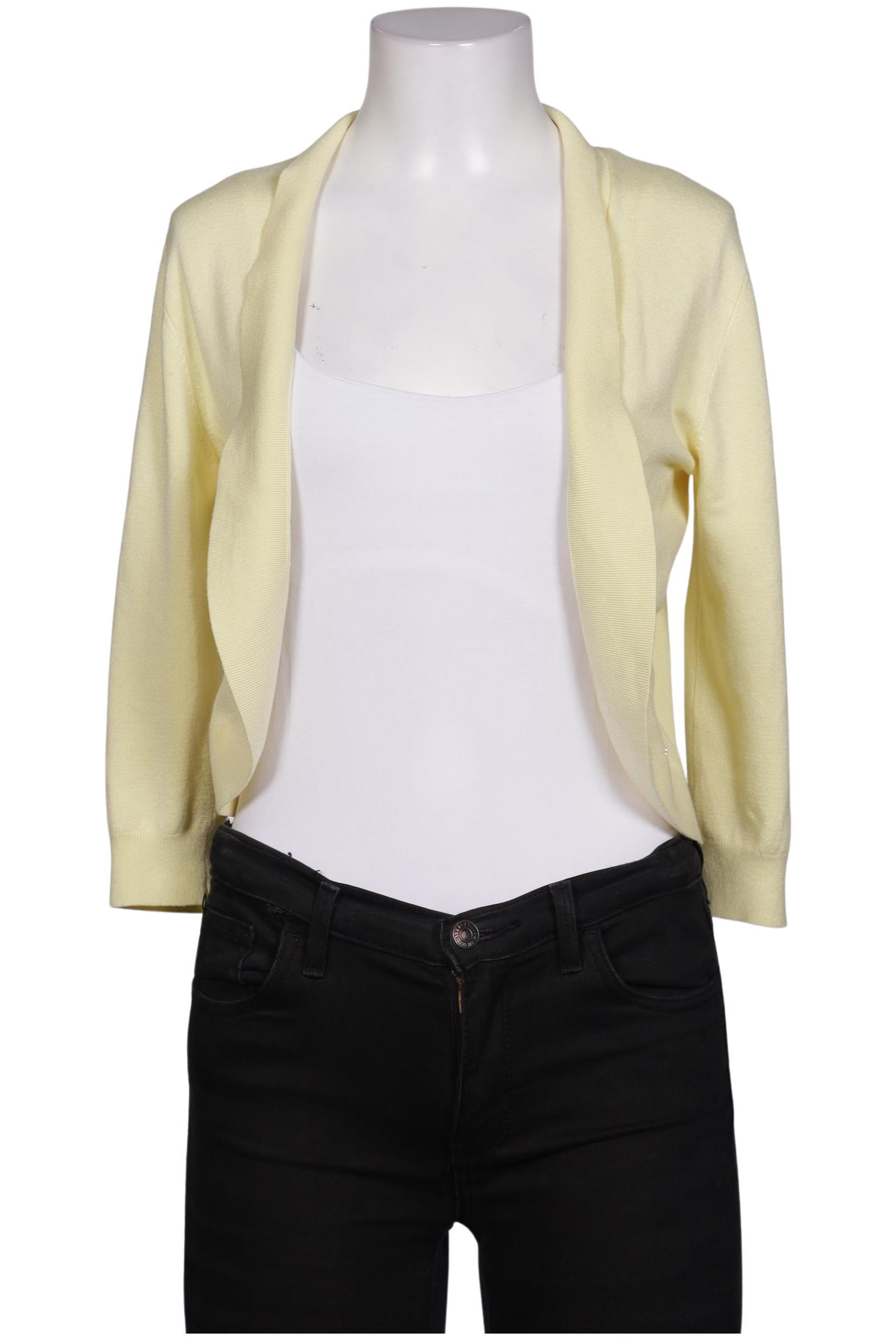

More & More Damen Strickjacke, gelb, Gr. 36