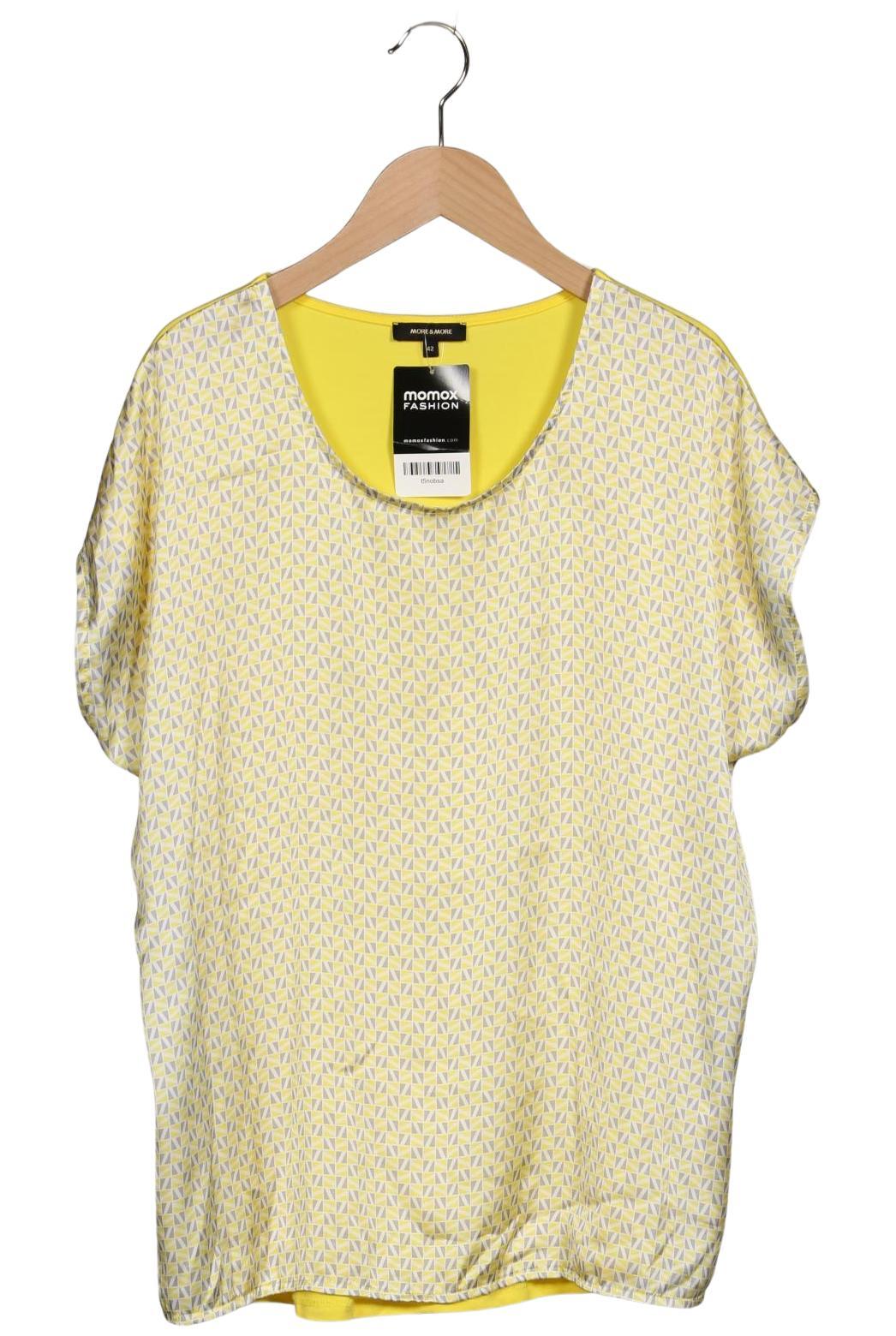 

More & More Damen T-Shirt, gelb, Gr. 42