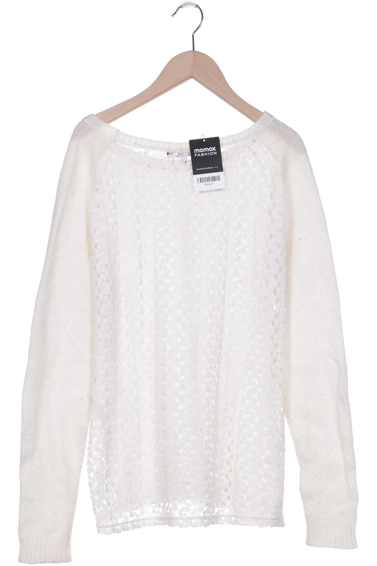 

More & More Damen Pullover, cremeweiß