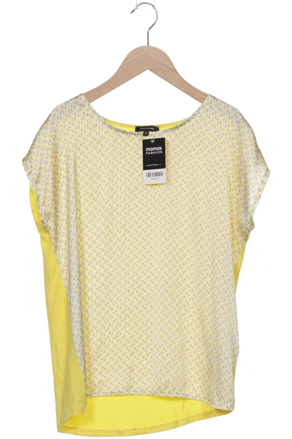 

More & More Damen T-Shirt, gelb, Gr. 36