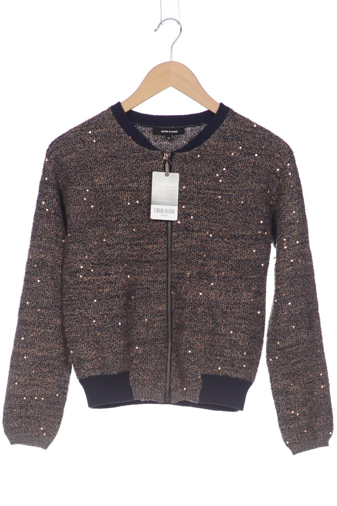 

More & More Damen Strickjacke, braun, Gr. 34