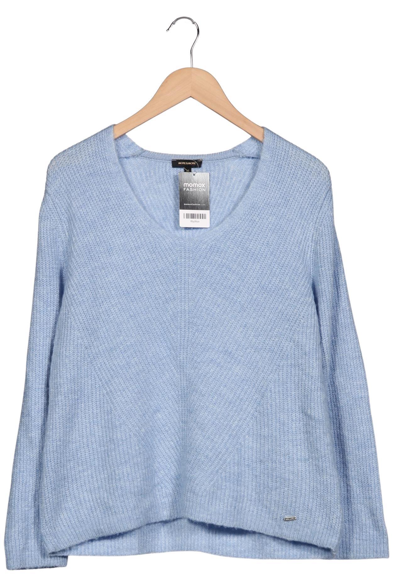 

More & More Damen Pullover, hellblau, Gr. 36