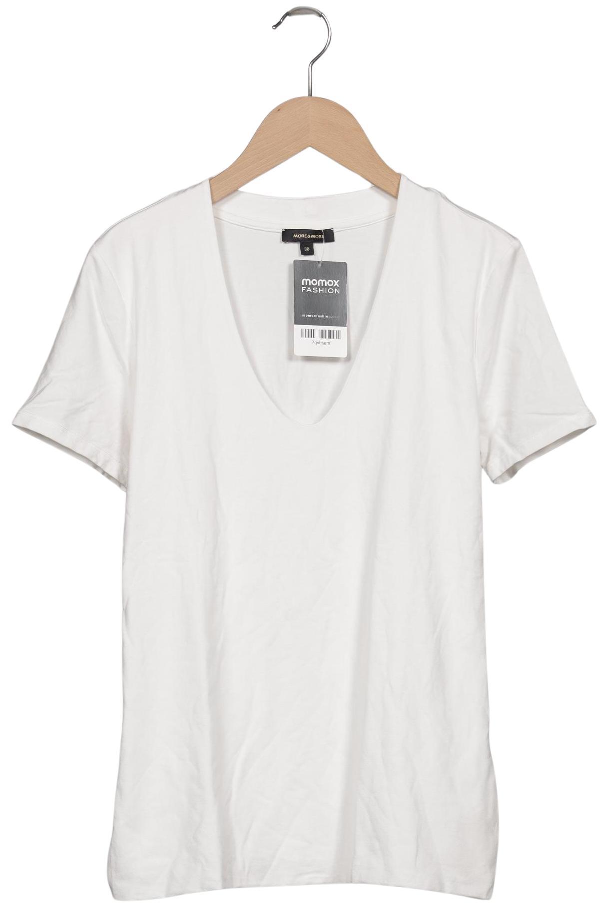 

More & More Damen T-Shirt, weiß, Gr. 38