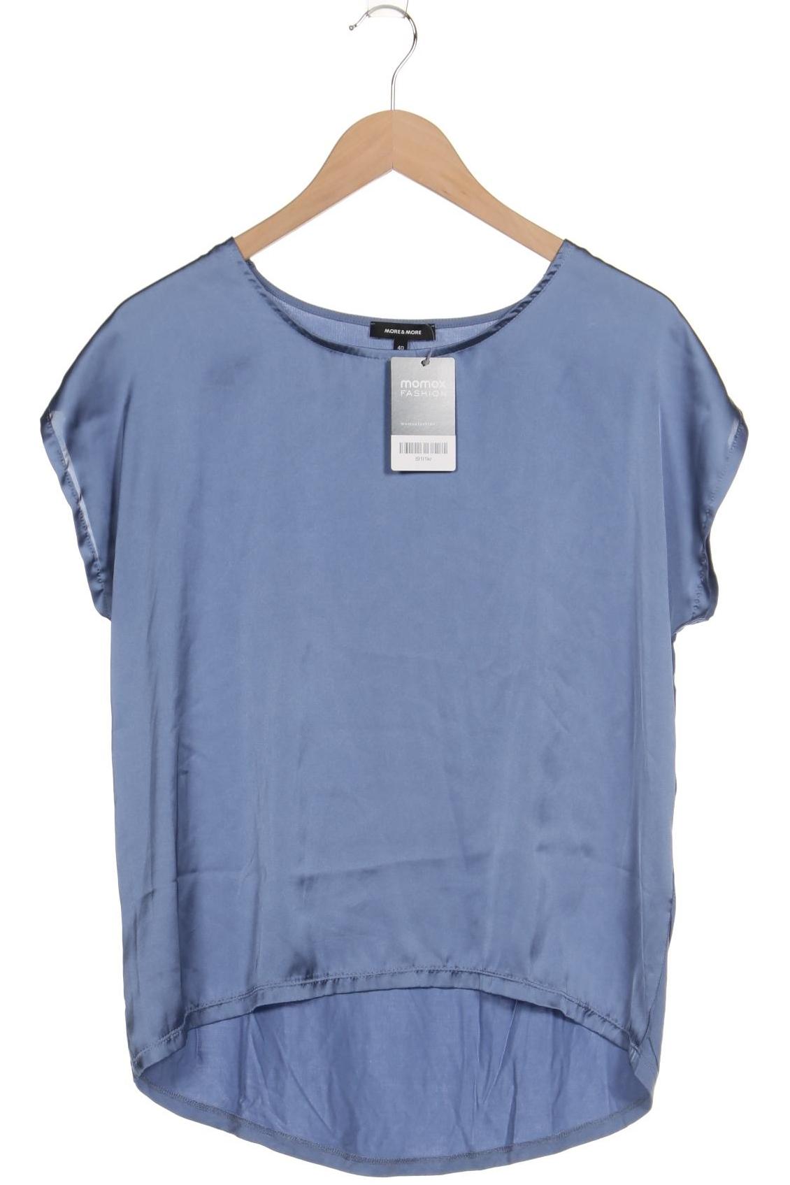 

More & More Damen T-Shirt, blau, Gr. 40