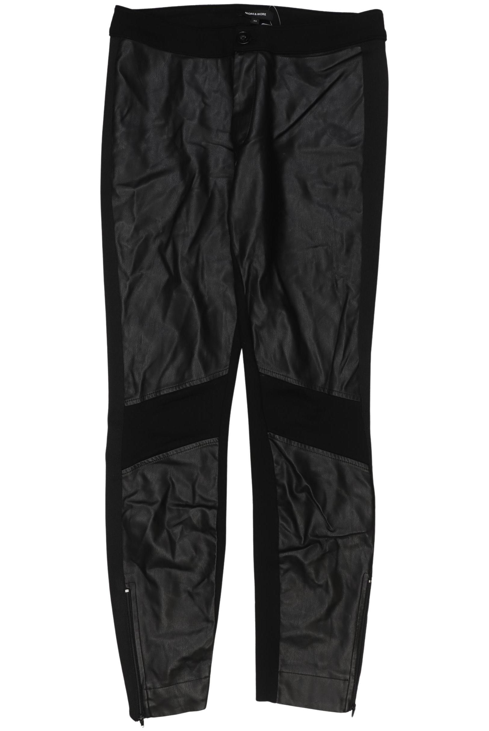 

More & More Damen Stoffhose, schwarz, Gr. 34