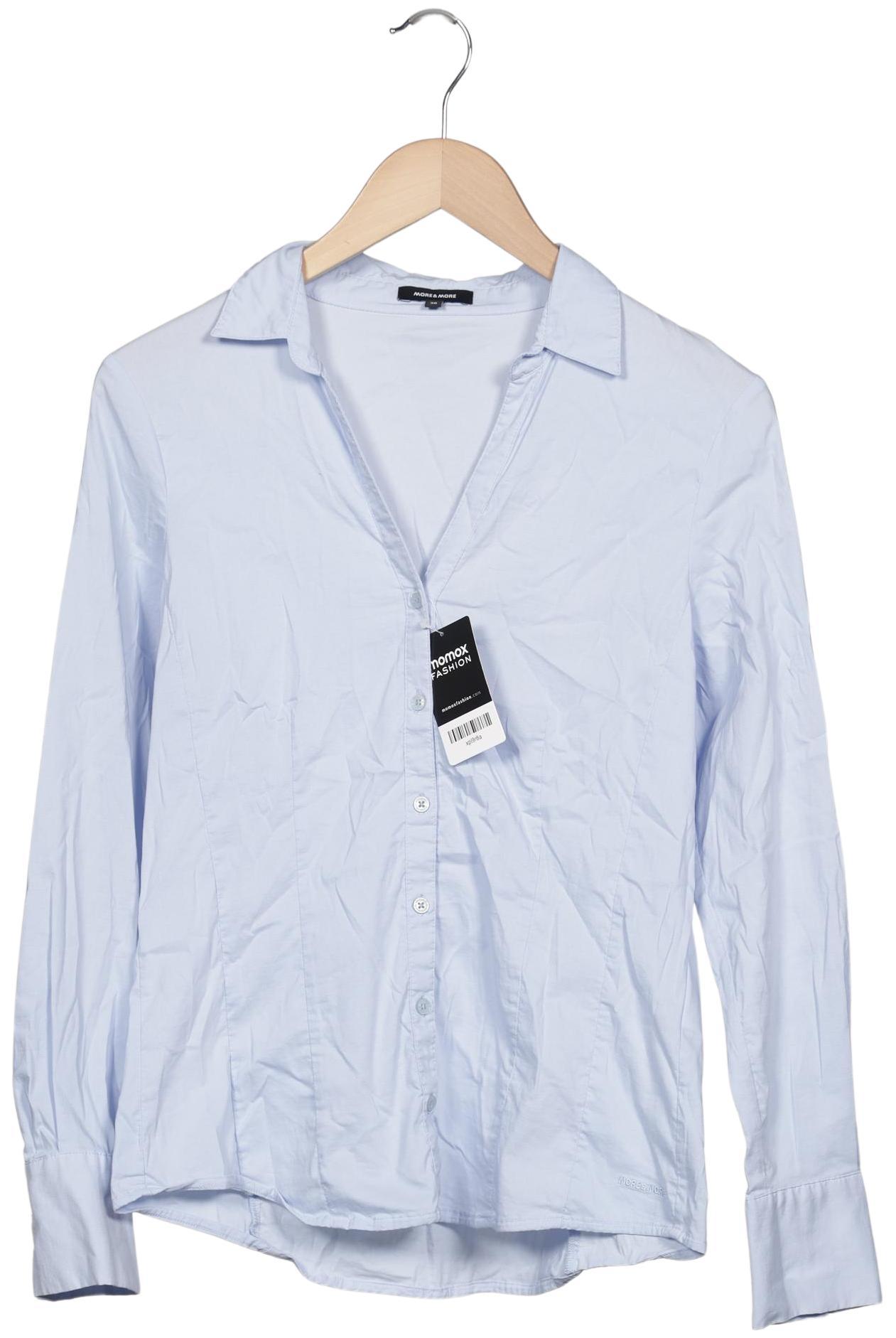 

More & More Damen Bluse, hellblau, Gr. 38